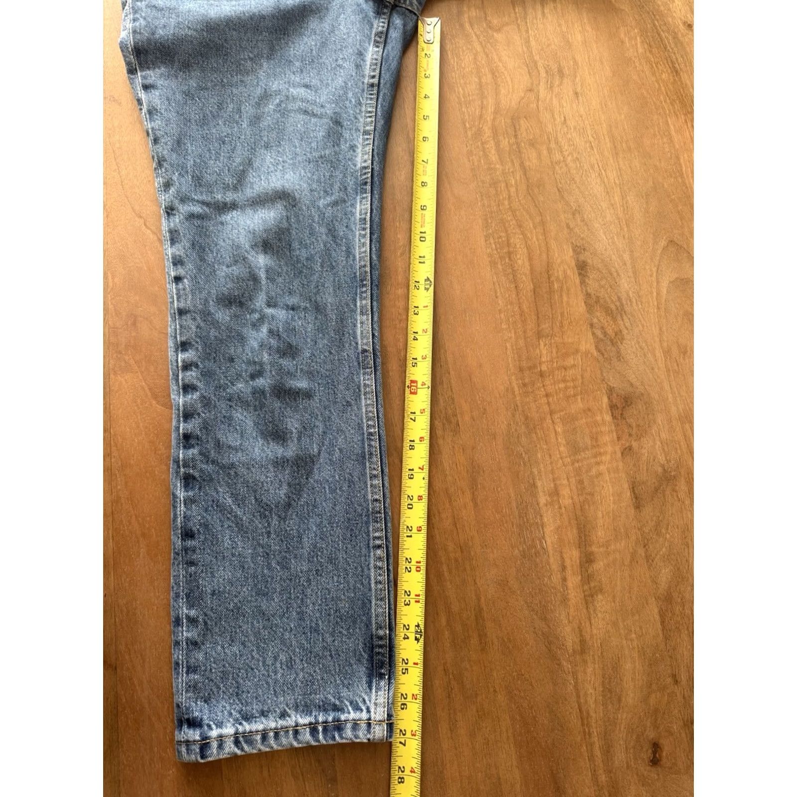 Everlane Everlane Jeans Straight 90s High Waist 25 Womens Blue Denim Button Fly 5-Pocket Regular Fit 100% Cotton USA Logo Vintage: No Size 42" / US 20 - 6 Thumbnail