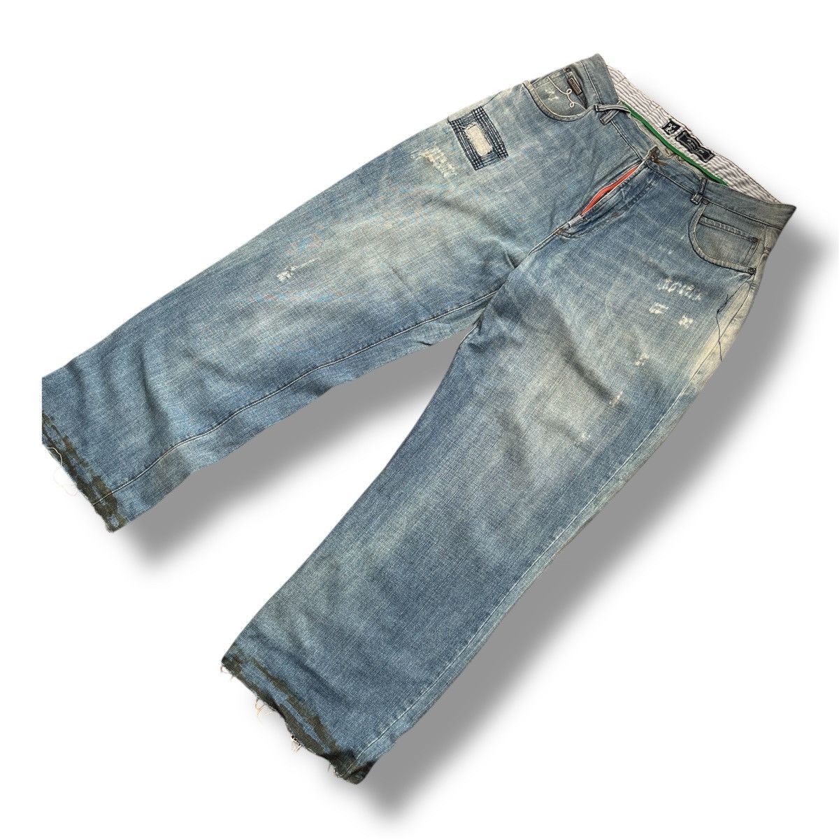 LRG Vintage LRG Streetwear Skateboard Denim Baggy Jeans Size US 36 / EU 52 - 5 Thumbnail