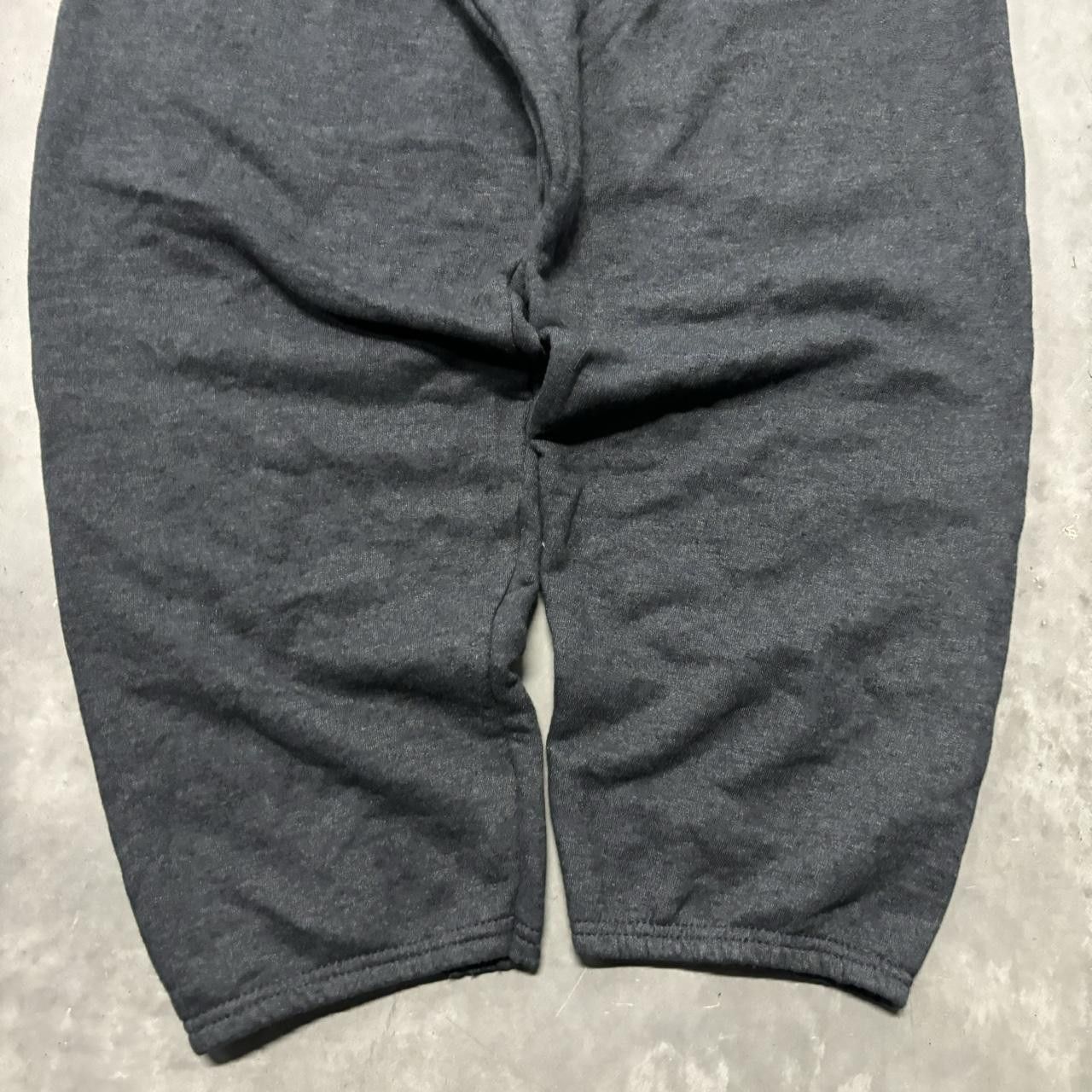 Japanese Brand × Vintage Crazy Vintage Y2K/2000s Grey Skater Essential Sweatpants! Size US 36 / EU 52 - 5 Thumbnail