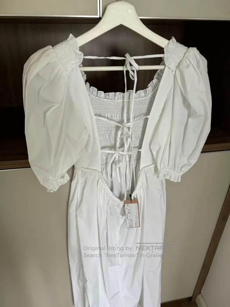 Miu Miu Miu Miu 36 法式露背连衣裙 Size S / US 4 / IT 40 - 4 Thumbnail