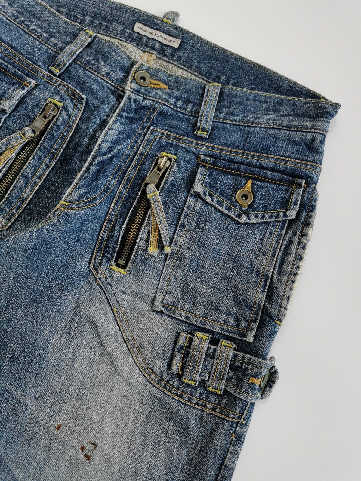Michel Klein Multipocket Michel Klein Homme Japan Denim Jeans Size US 32 / EU 48 - 5 Thumbnail
