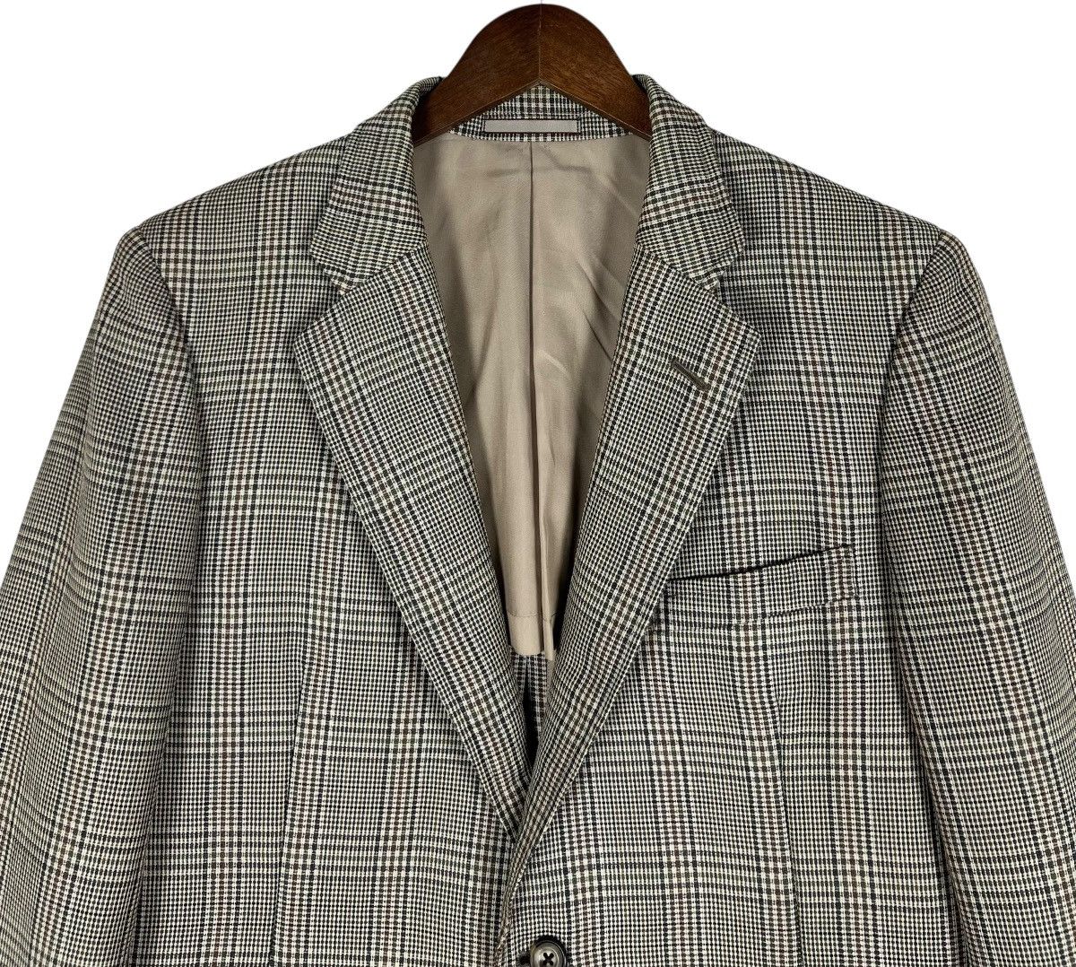 Burberry 90s Vintage Burberrys Wool Mohair Old Money Blazer Jacket Size US M / EU 48-50 / 2 - 3 Thumbnail