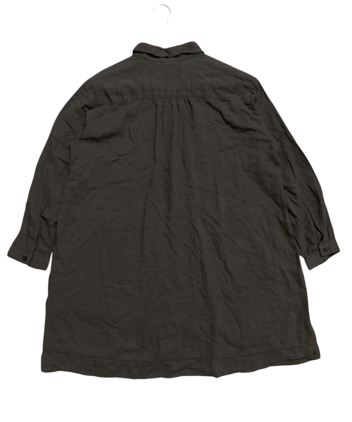 Issey Miyake × Japanese Brand Vtg Issey Miyake Plantation Button shirt Size M / US 6-8 / IT 42-44 - 4 Thumbnail