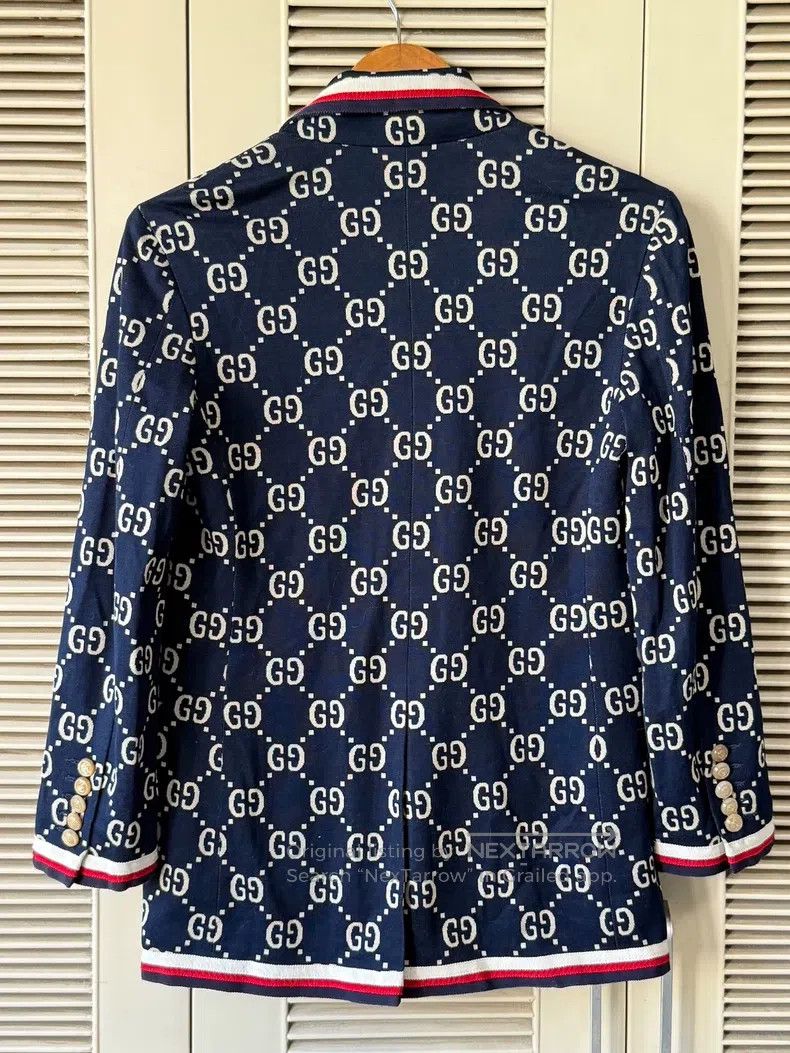 Gucci Gucci Full print double G suit jacket Size XS / US 0-2 / IT 36-38 - 2 Thumbnail