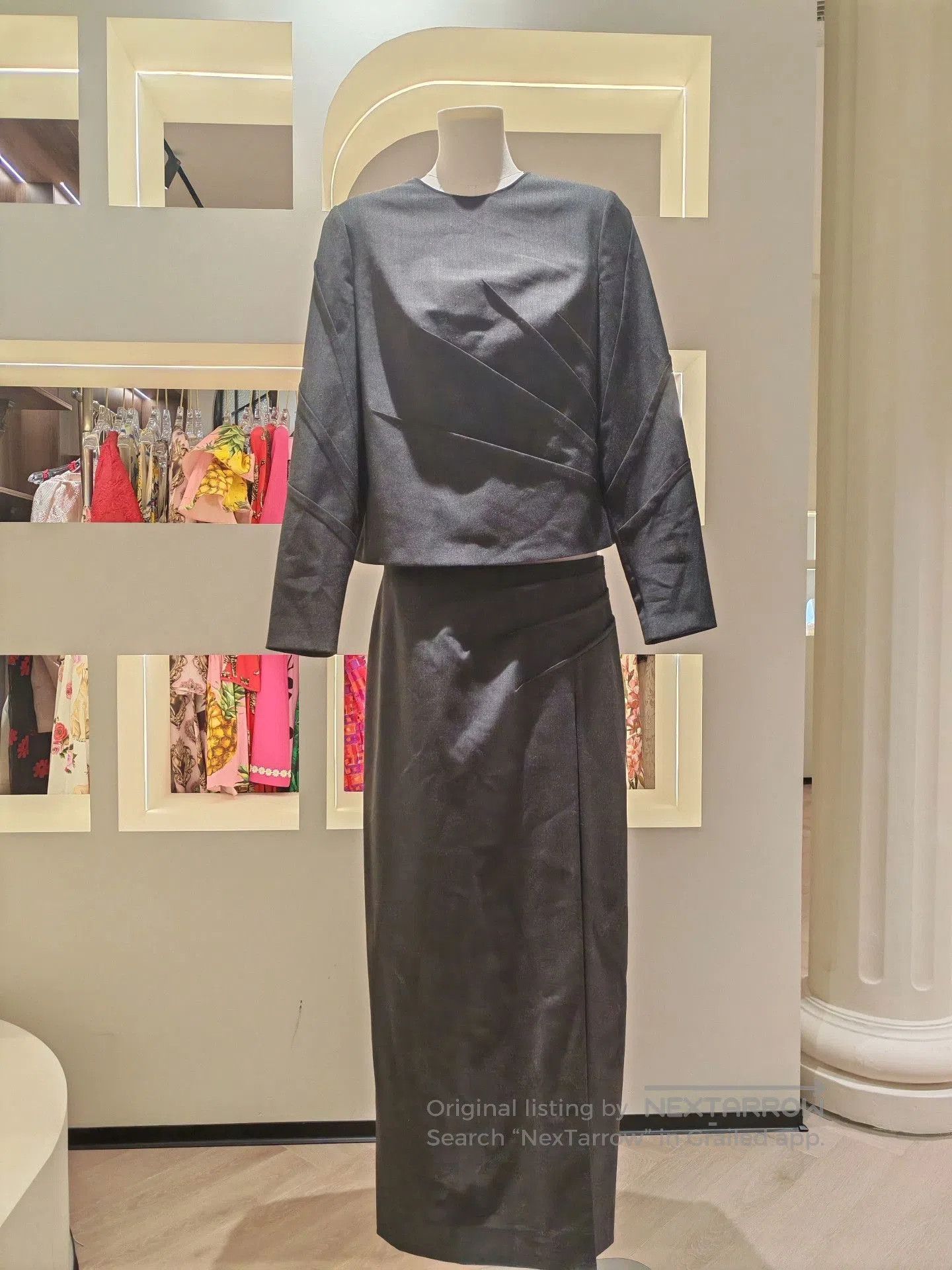 Alberta Ferretti Alberta Ferretti Gray Two-Piece Set. Size S / US 4 / IT 40 - 1 Thumbnail