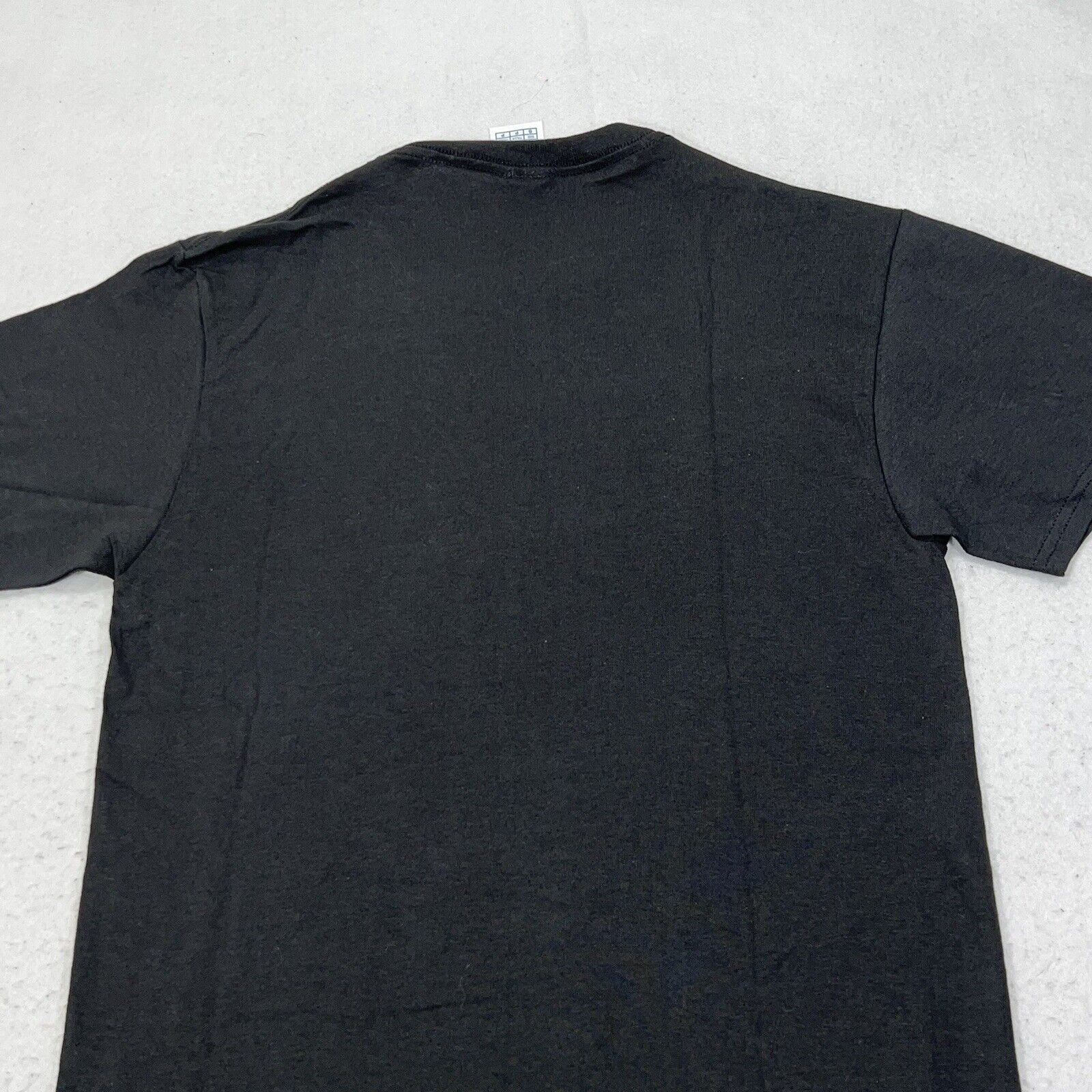 Delta Cedar Point Haunt Halloweekends Black Graphic T Shirt Size US S / EU 44-46 / 1 - 11 Thumbnail