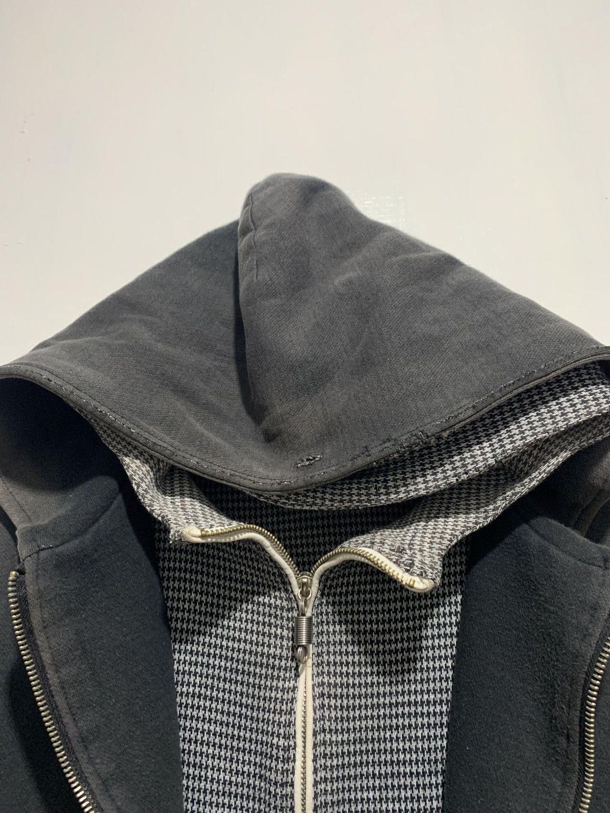 Japanese Brand Rare FRJ Japanese Double Layer Sunfaded Distressed Jacket Size US M / EU 48-50 / 2 - 12 Thumbnail