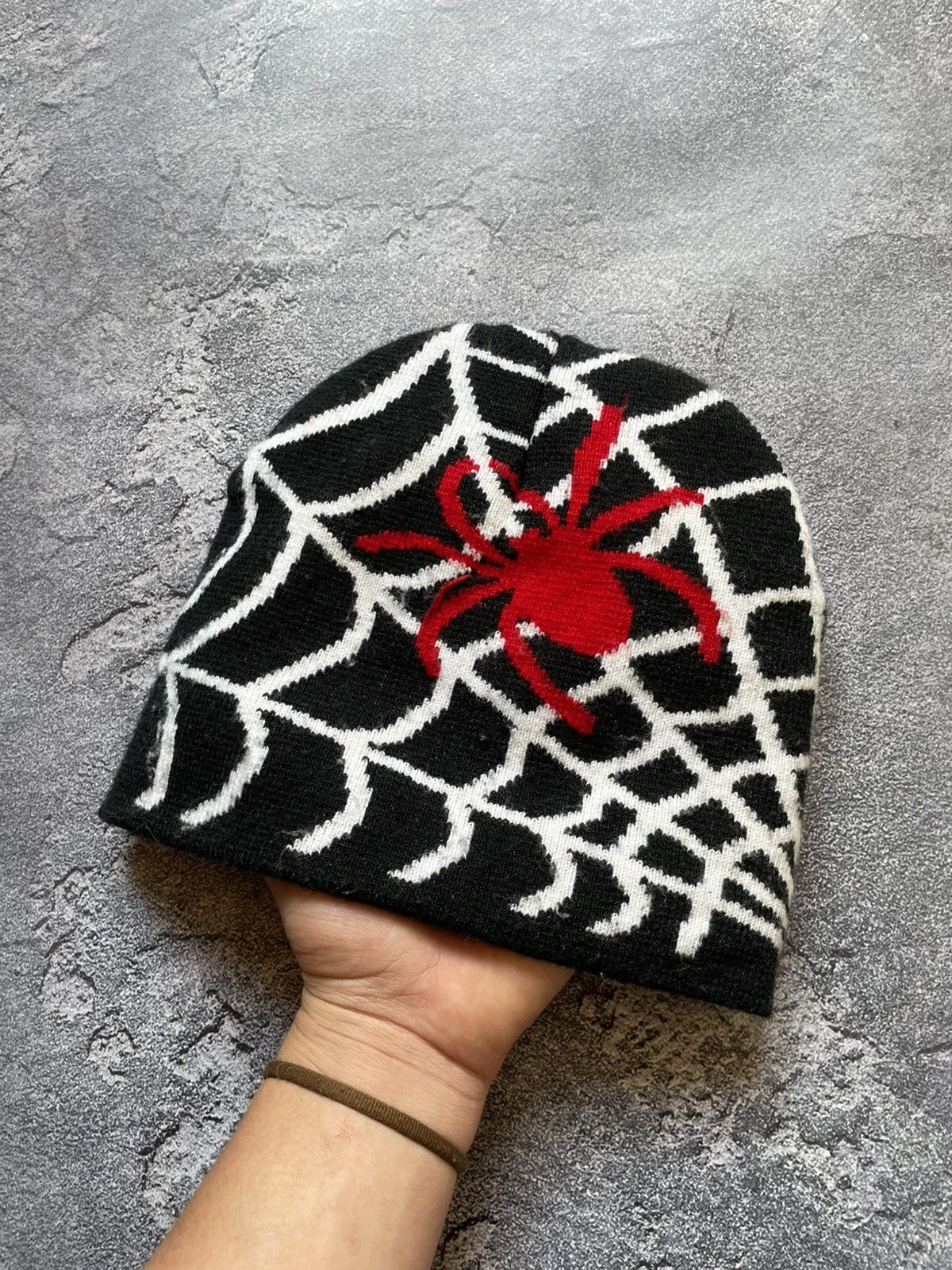 Japanese Brand Vintage 00s Spider Web Y2K Japanese Style Hat Size ONE SIZE - 3 Thumbnail