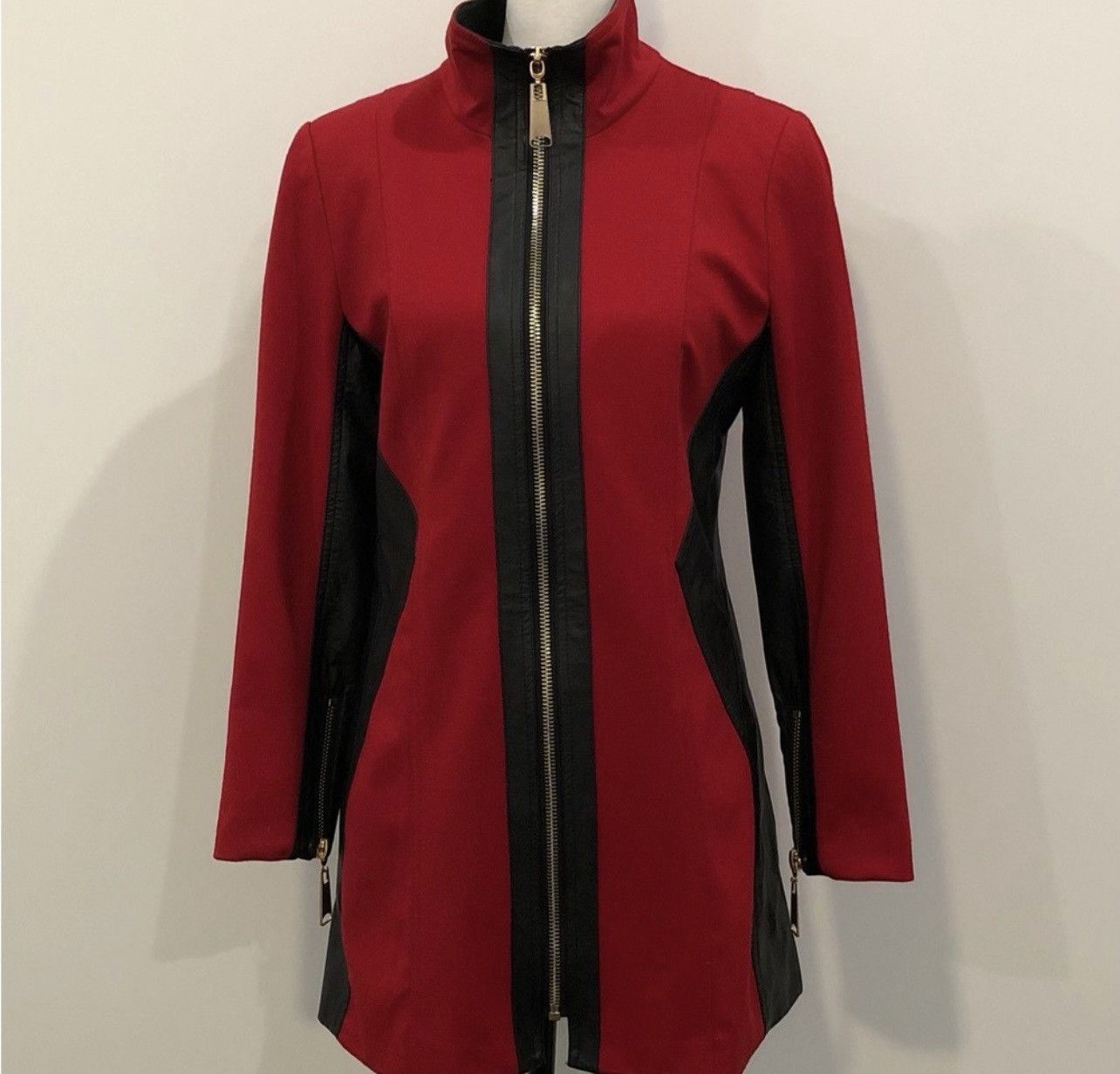 image of Lena Gabrielle Blazer Coat in Red, Women's (Size Small)
