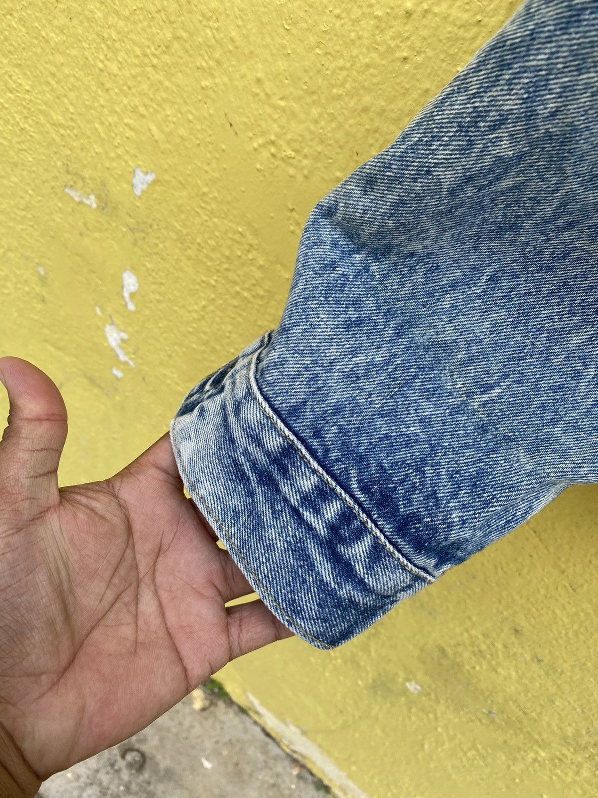 Levi's × Vintage Vintage 80s Levis jacket acid wash Size US M / EU 48-50 / 2 - 9 Thumbnail
