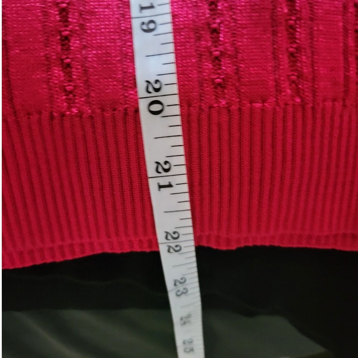 Other Jones New York Collection Magenta Knit Sleeveless Blouse - L Size L / US 10 / IT 46 - 6 Thumbnail