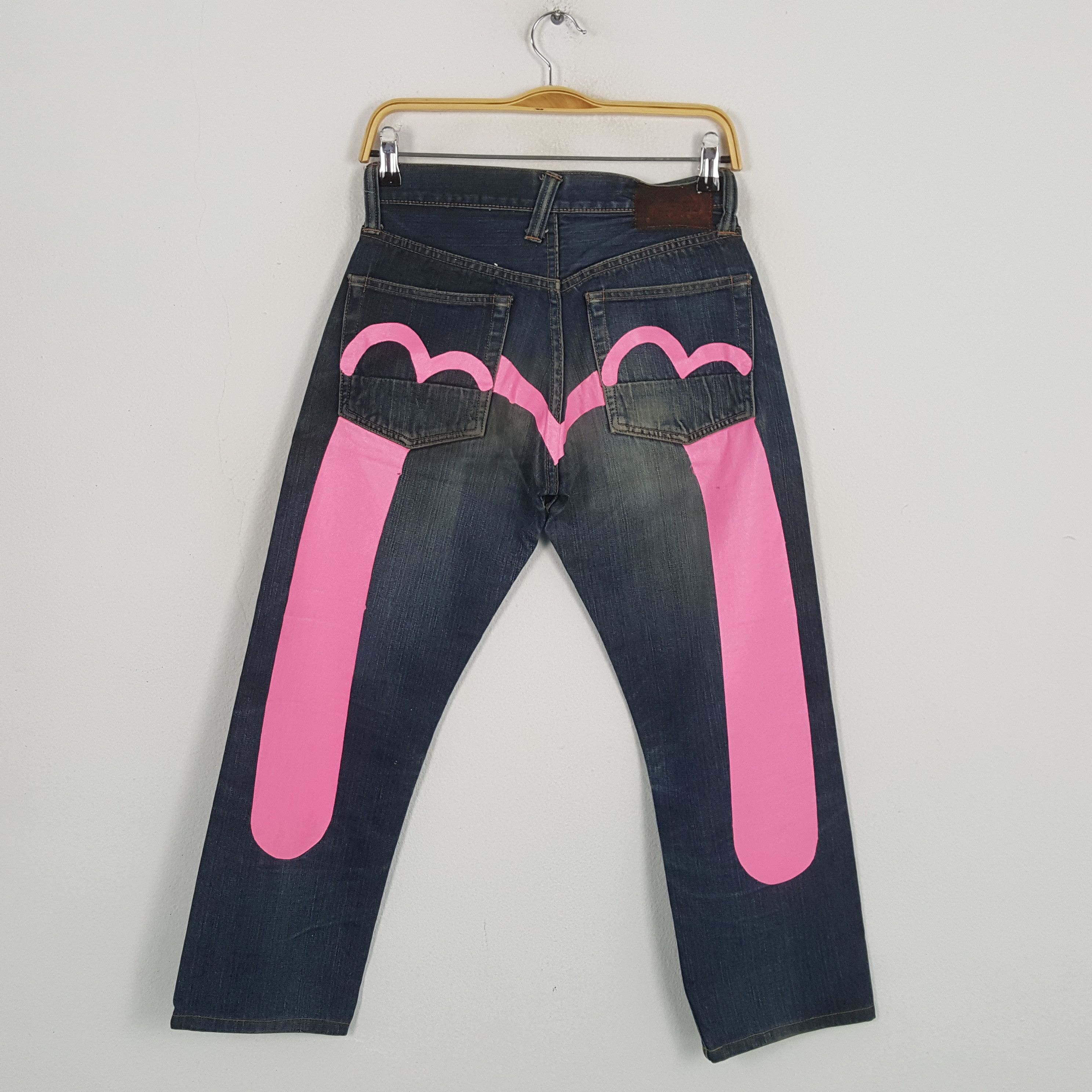 Evisu × Japanese Brand × Vintage Vintage EVISU Japanese Brand Daicock Custom Style Jean Size US 26 / EU 42 - 1 Thumbnail