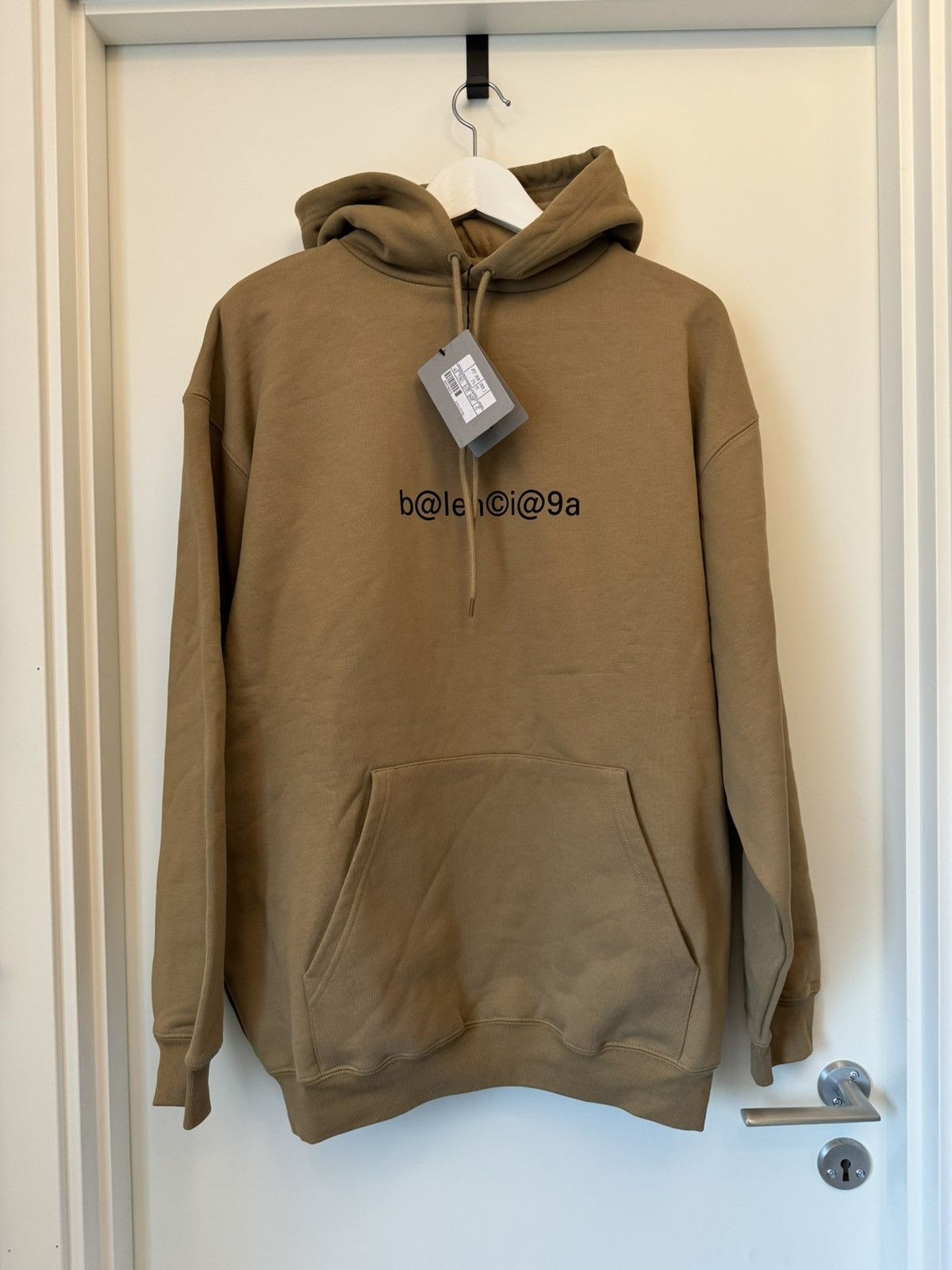 image of Balenciaga Hoodie in Brown, Men's (Size XS)