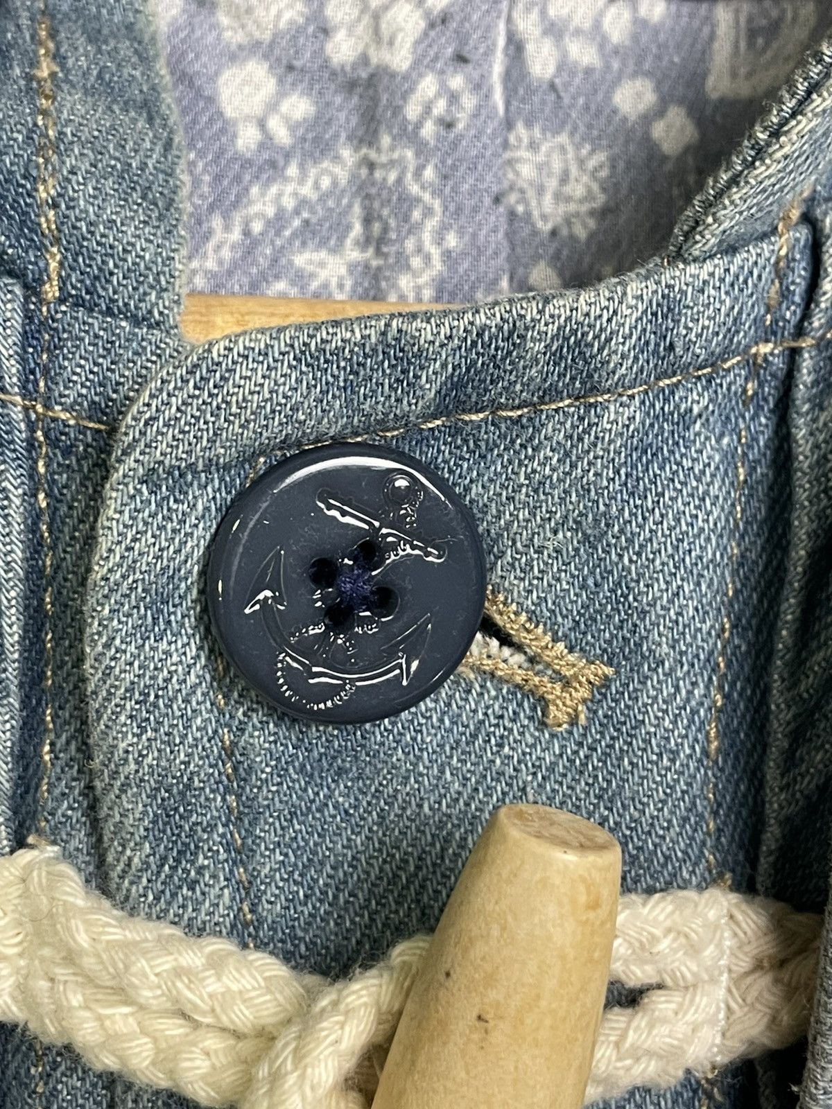 Japanese Brand × Vintage Rivet&Surge x Japanese Brand Denim Jacket (38) Size US S / EU 44-46 / 1 - 8 Thumbnail