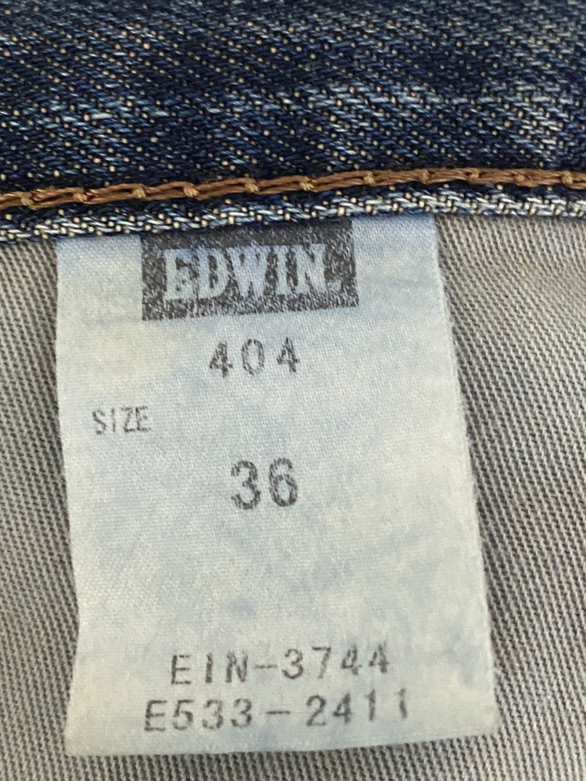 Edwin 💥VINTAGE EDWIN REWORK SHASIKO BORO JAPAN Size US 36 / EU 52 - 25 Thumbnail