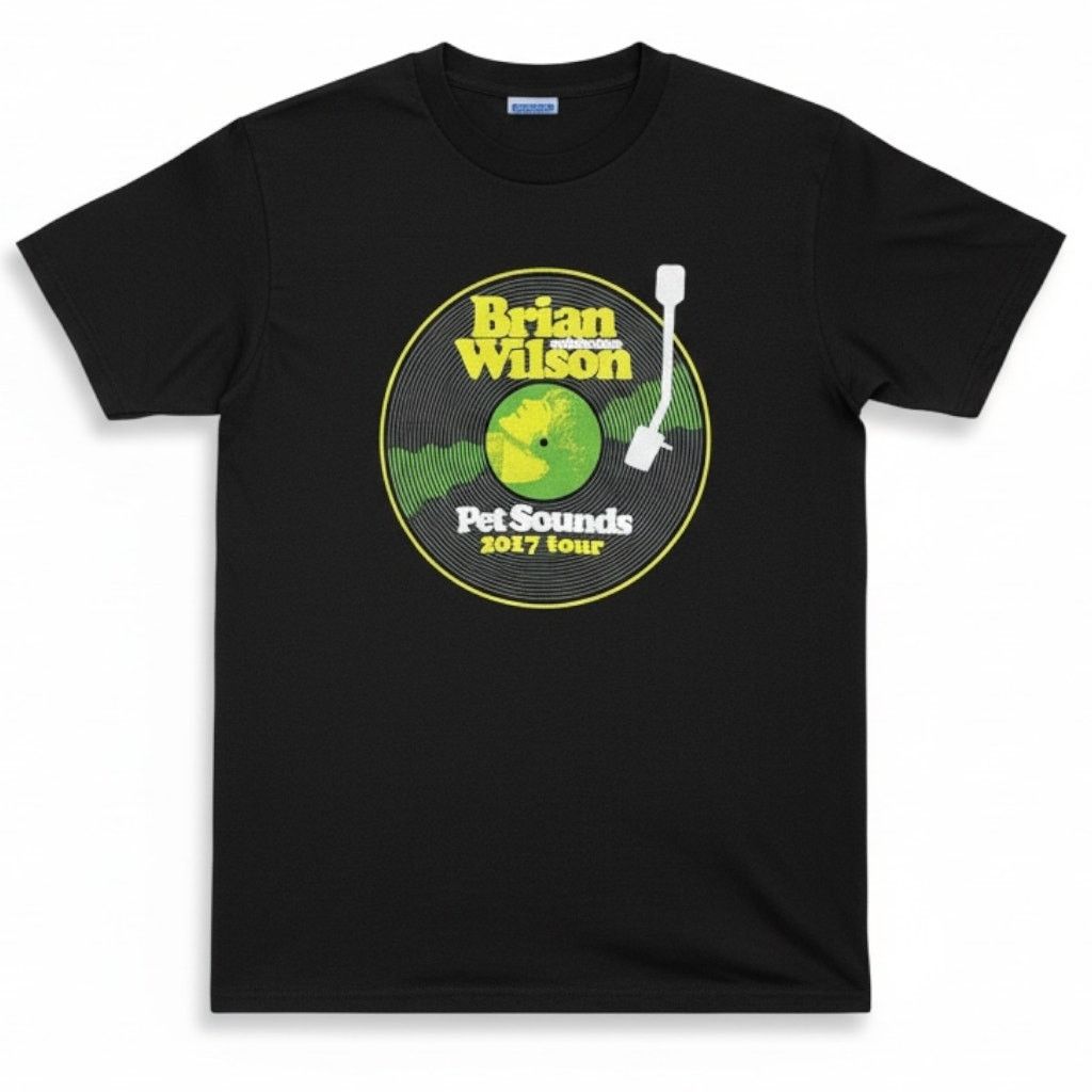 Alstyle Brian Wilson Pet Sounds 2017 Tour T Shirt Men's S Beach Boys Size US S / EU 44-46 / 1 - 1 Thumbnail