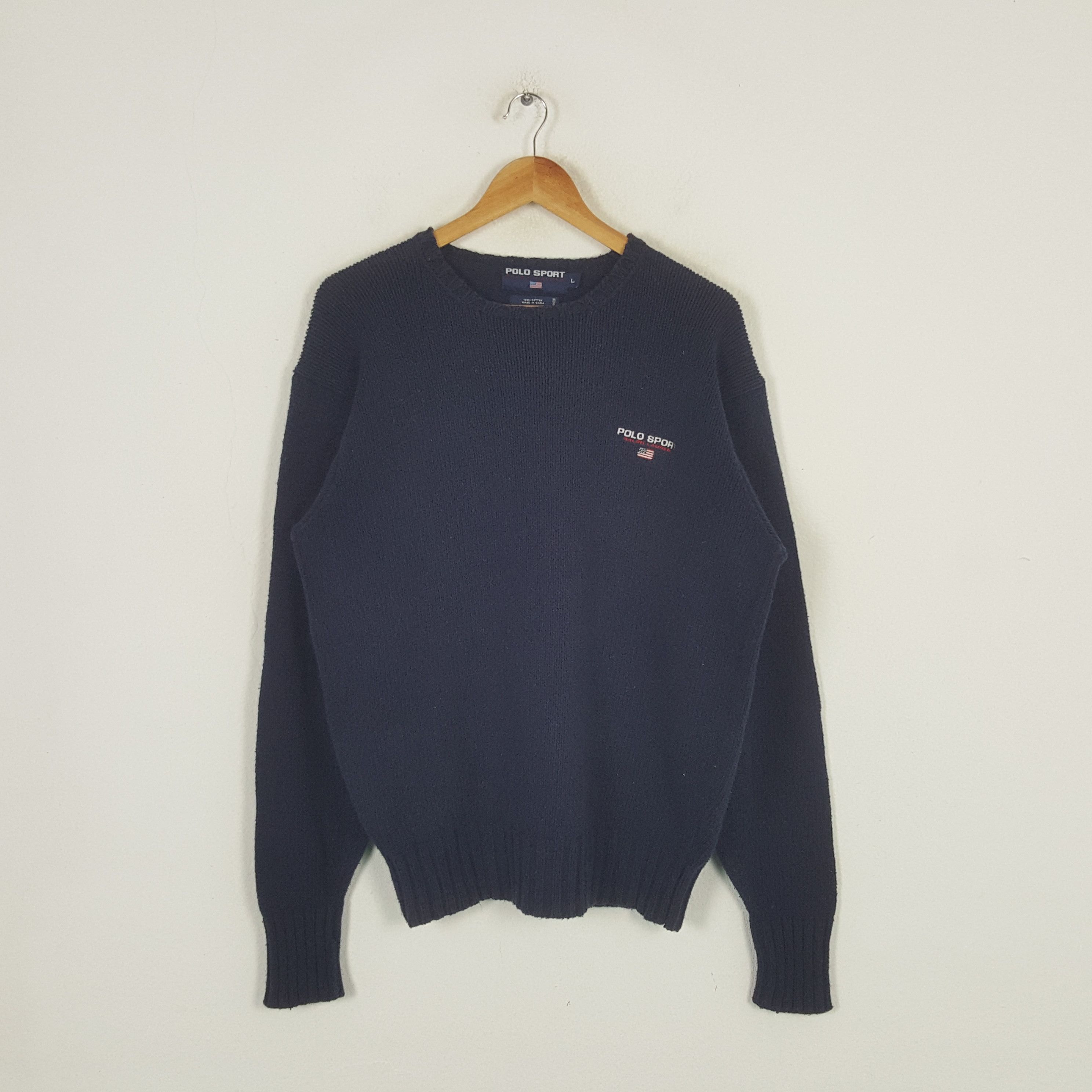 Vintage Polo Sport by Ralph Lauren Knitwear Sweatshirt