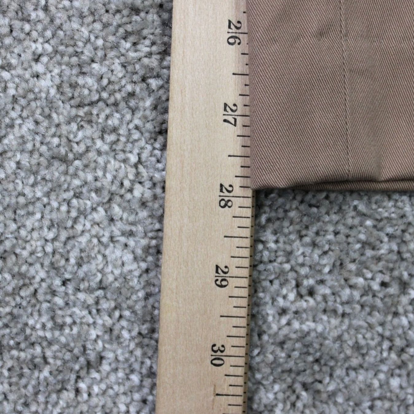 Vintage L.L. Bean Pants Mens 36 Brown Chino NWT Classic Fit Wrinkle Free inseam Size US 36 / EU 52 - 4 Thumbnail