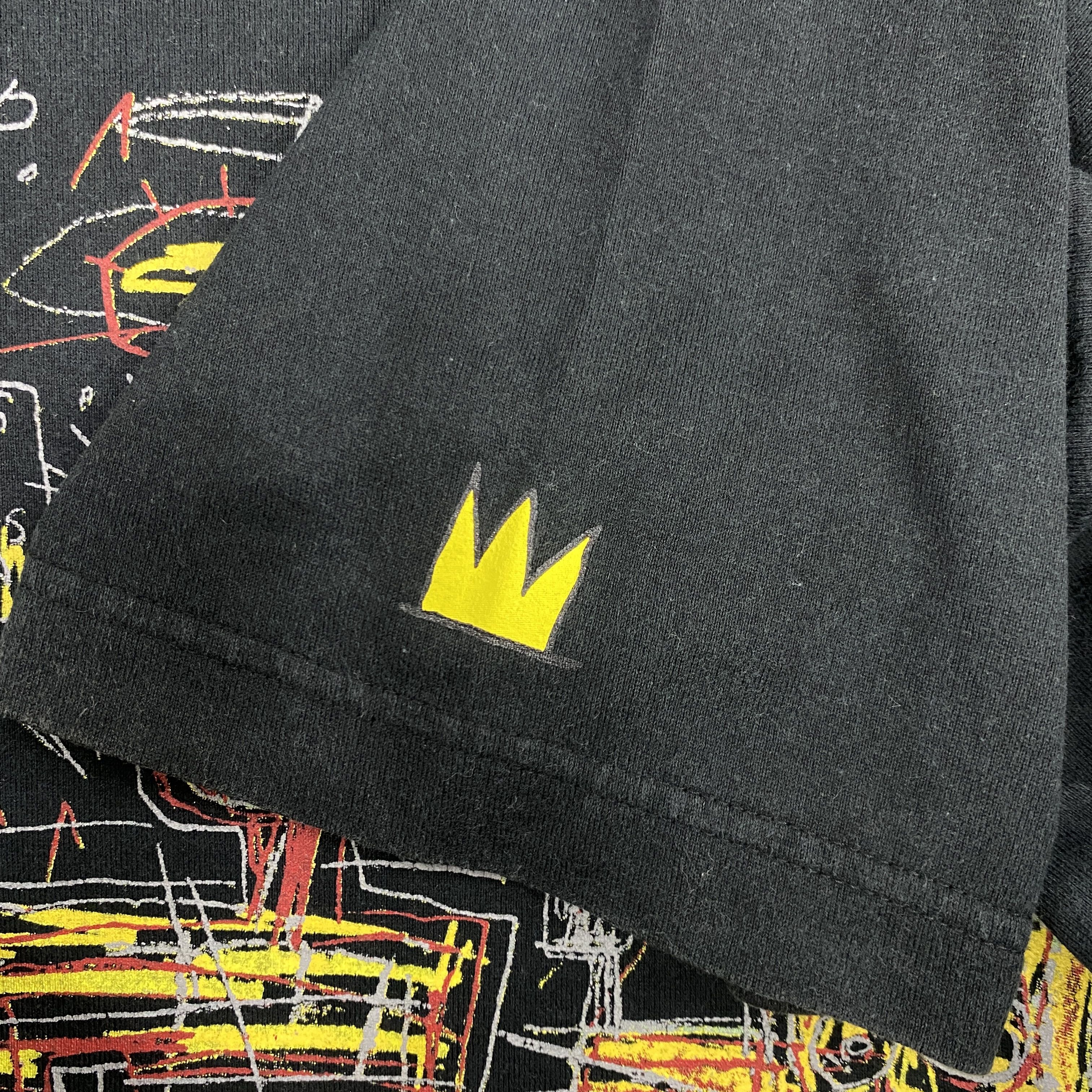 Jean Vintage Jean Michel Basquiat Art T-shirt - I020 Size US L / EU 52-54 / 3 - 7 Thumbnail