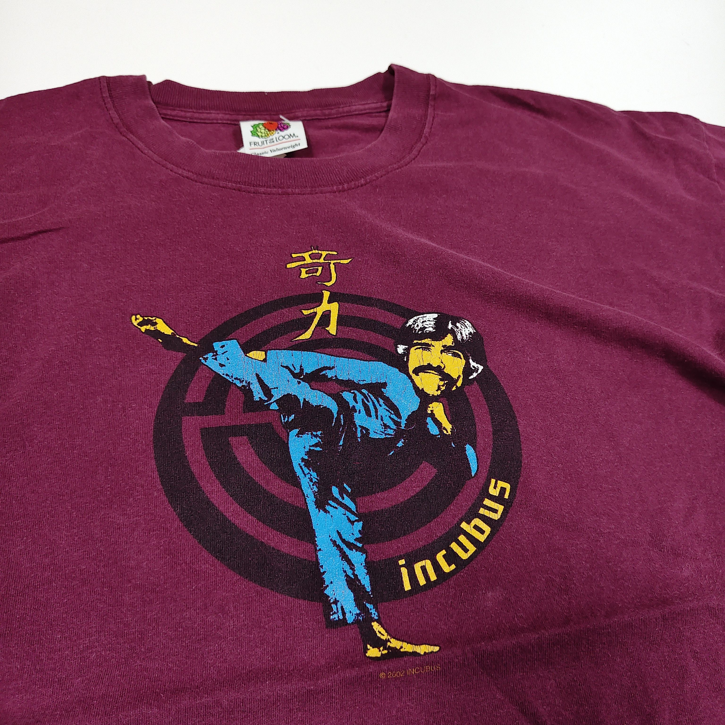 Band Tees Vintage Incubus "Karate Chuck" #E Size US L / EU 52-54 / 3 - 3 Thumbnail