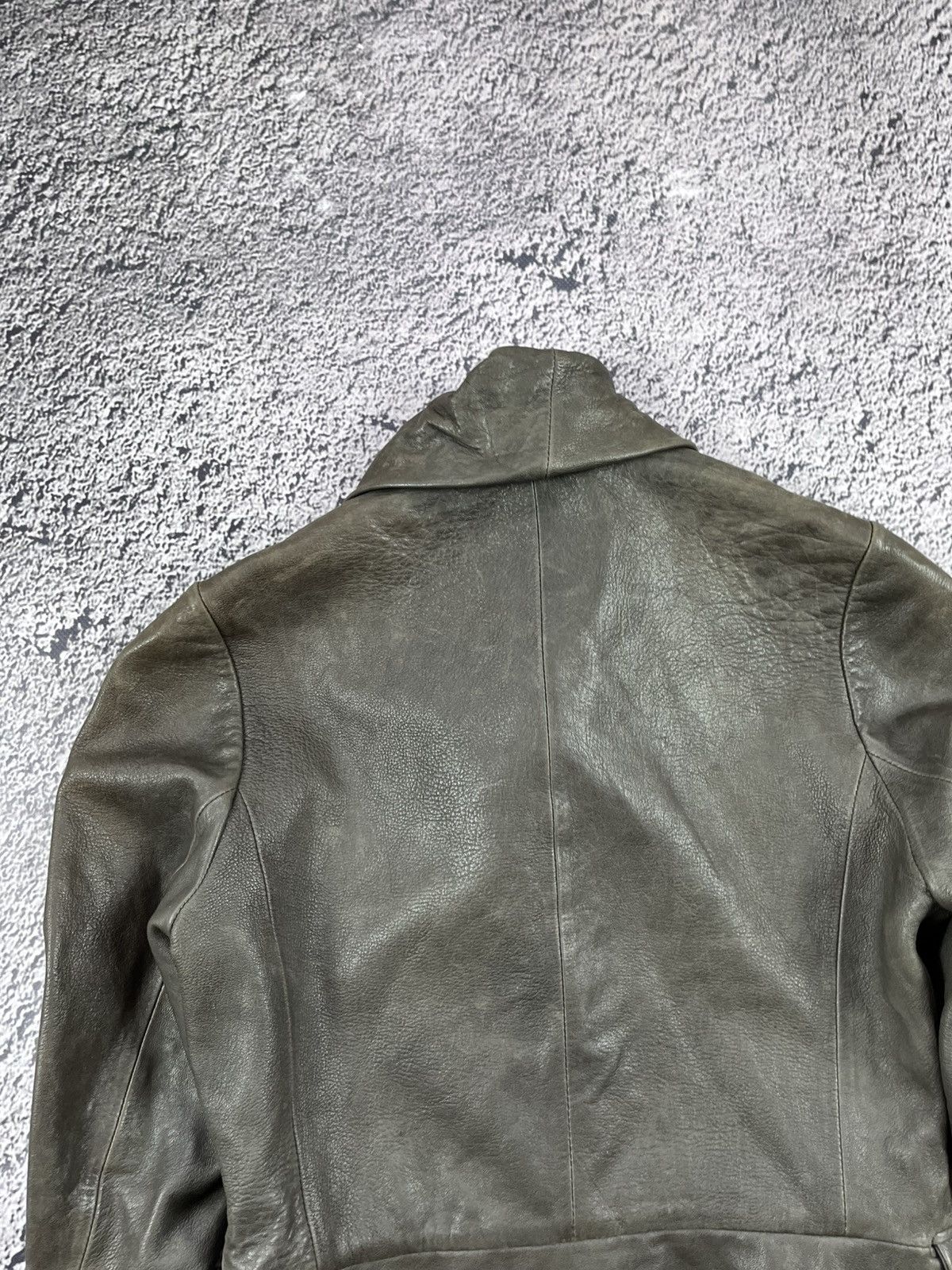Essentiel Antwerp Leather jacket Essentiel Antwerp vintage vibe avant garde Size XS / US 0-2 / IT 36-38 - 12 Thumbnail