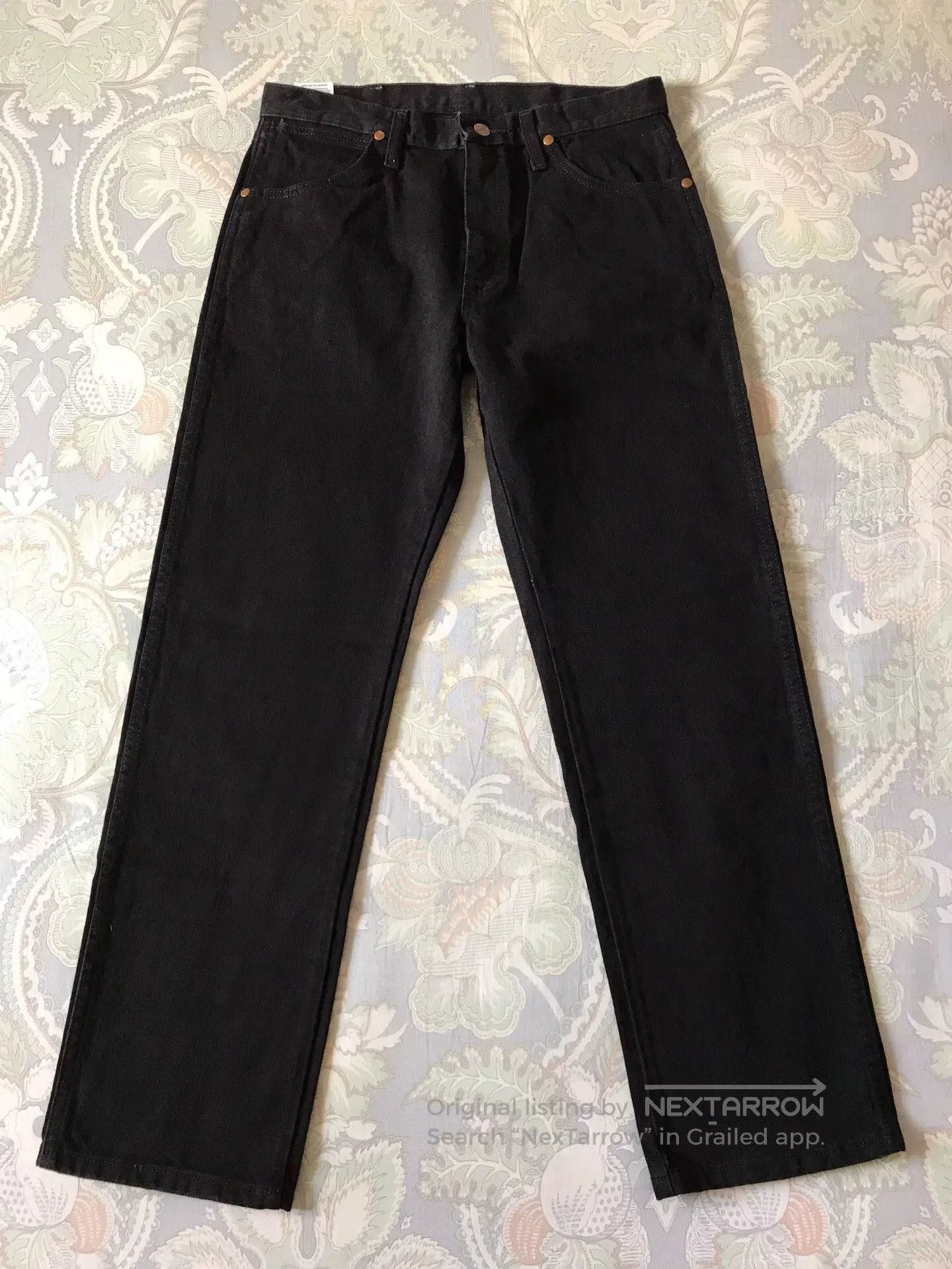 Wrangler Wrangler 13MWZ Black Jeans W30L30. Size US 30 / EU 46 - 2 Thumbnail