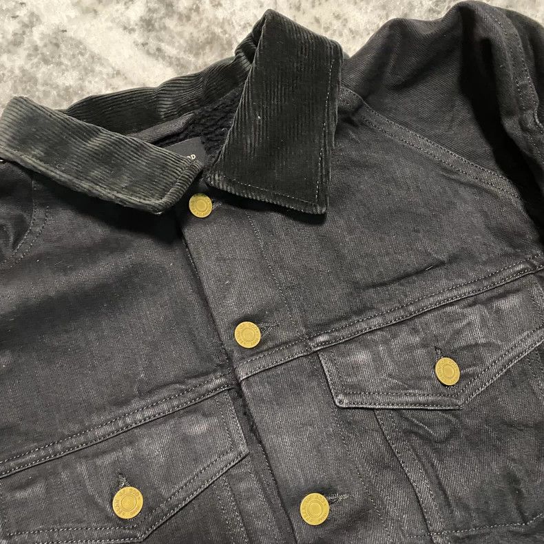 Fear of God Fear of God Black washed denim cargo jacket Size US XL / EU 56 / 4 - 2 Thumbnail