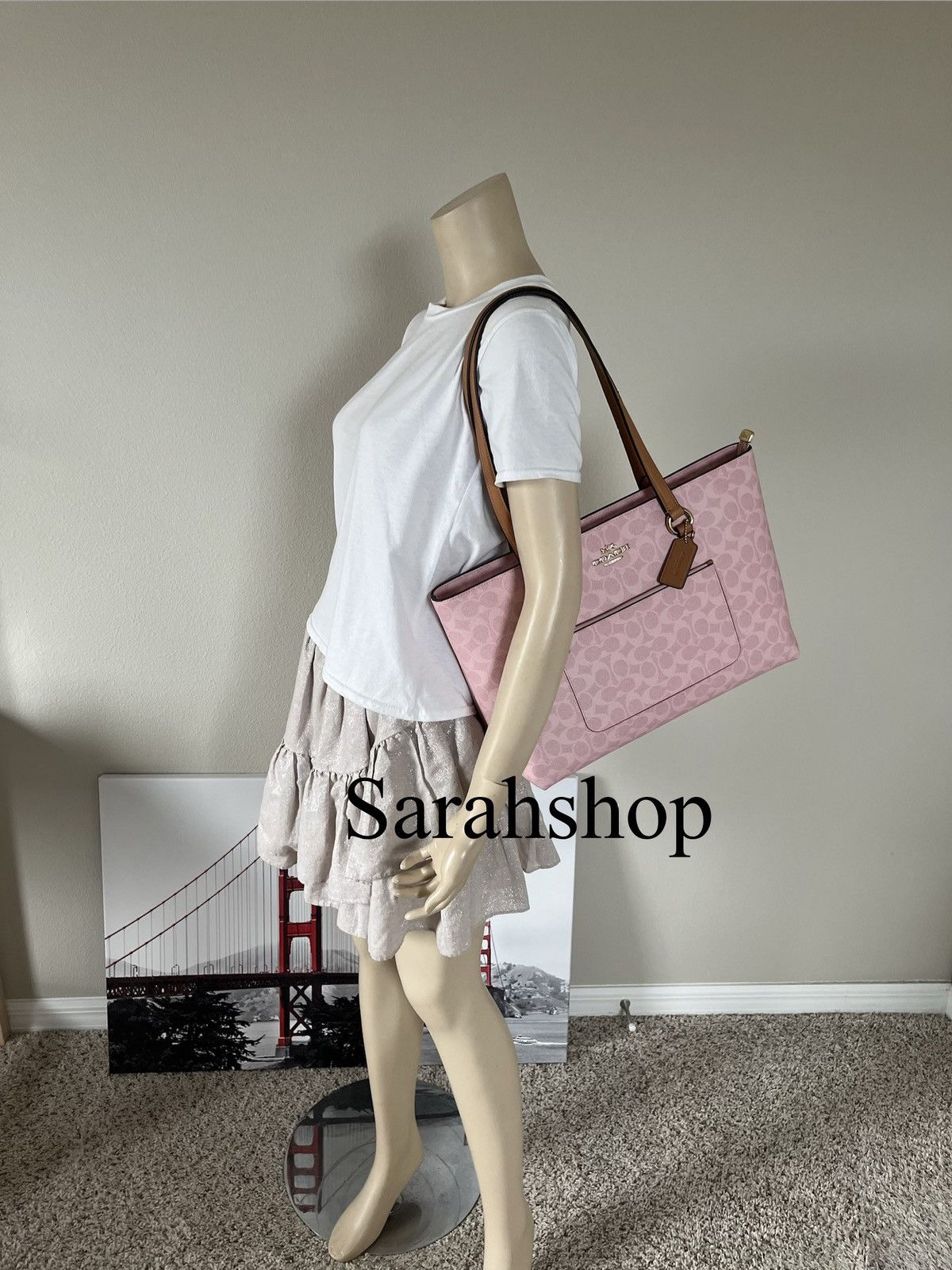 Coach Coach Station Tote In Signature Canvas Size ONE SIZE - 8 Thumbnail