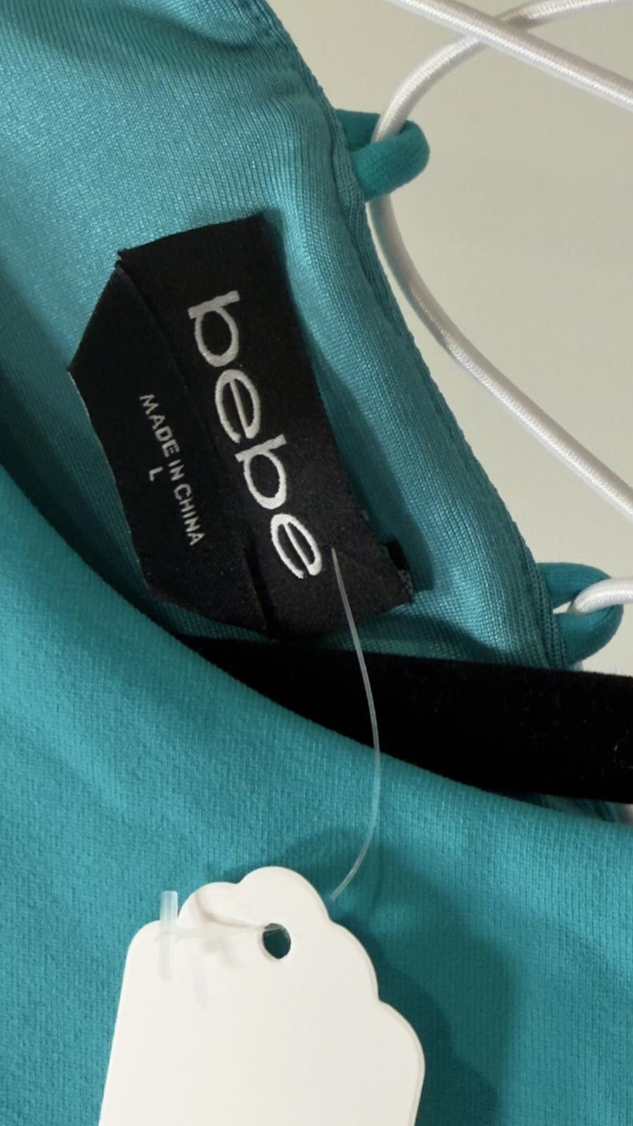 United Colors Of Benetton Bebe Aqua Blue Sleeveless Dress - Stylish and Chic Size L / US 10 / IT 46 - 3 Thumbnail