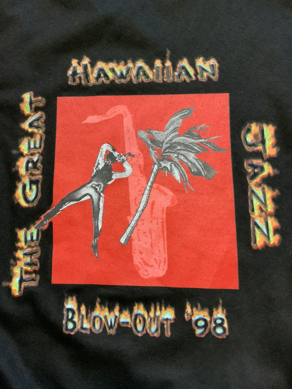Hanes × Vintage Vintage 1998 The Great Hawaiian Jazz Blowout Music T-Shirt Size US M / EU 48-50 / 2 - 1 Thumbnail
