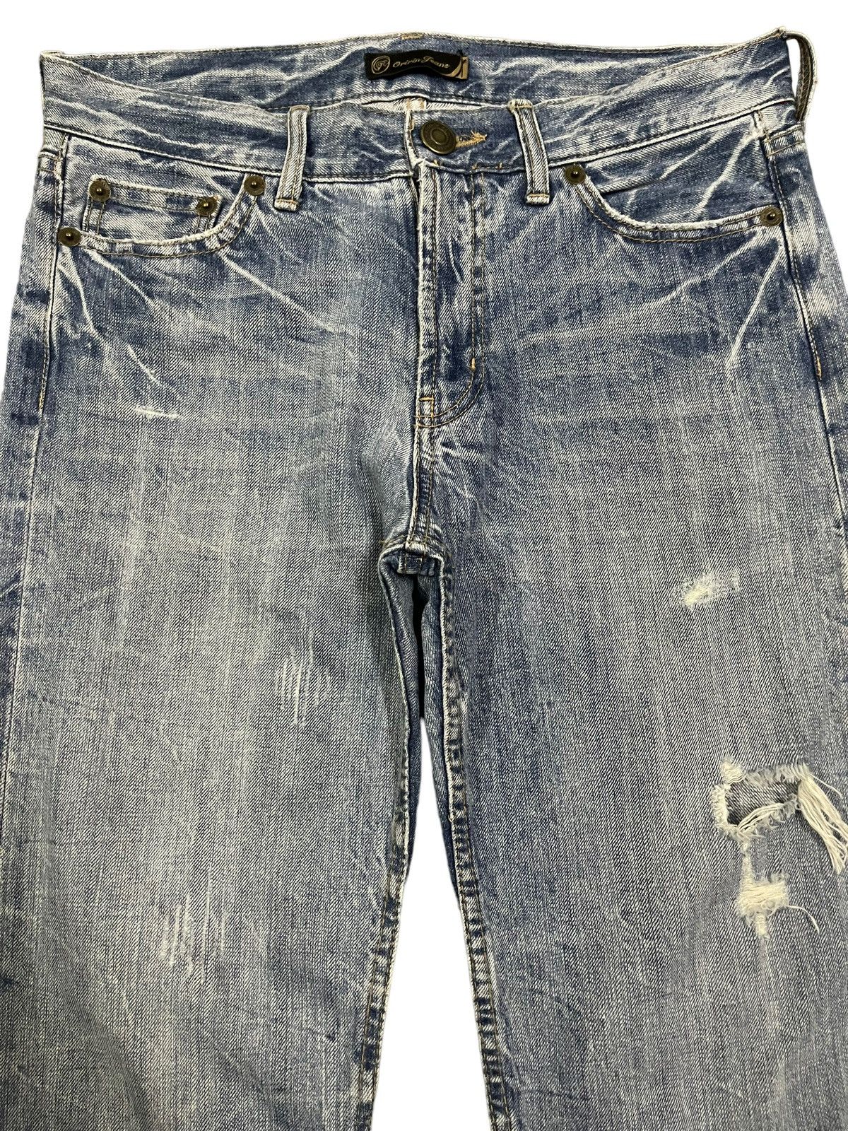 14th Addiction Vintage Japanese Brand Blue Wash Style Baggy Jeans Size US 32 / EU 48 - 3 Thumbnail
