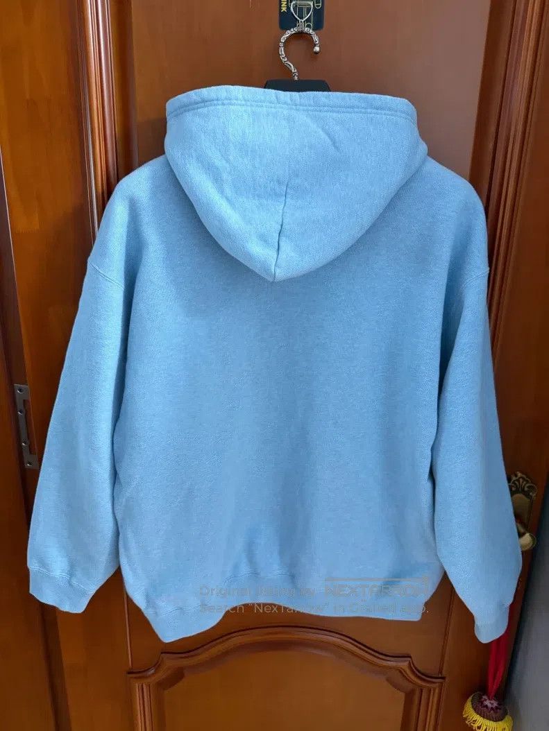 Balenciaga Balenciaga Smog blue hooded lock sweatshirt Size US M / EU 48-50 / 2 - 2 Thumbnail