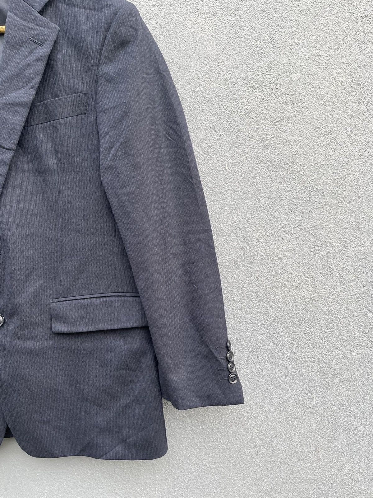 Designer John Pearse London x Konaka Japan Charcoal Gray Blazer Size US M / EU 48-50 / 2 - 7 Thumbnail