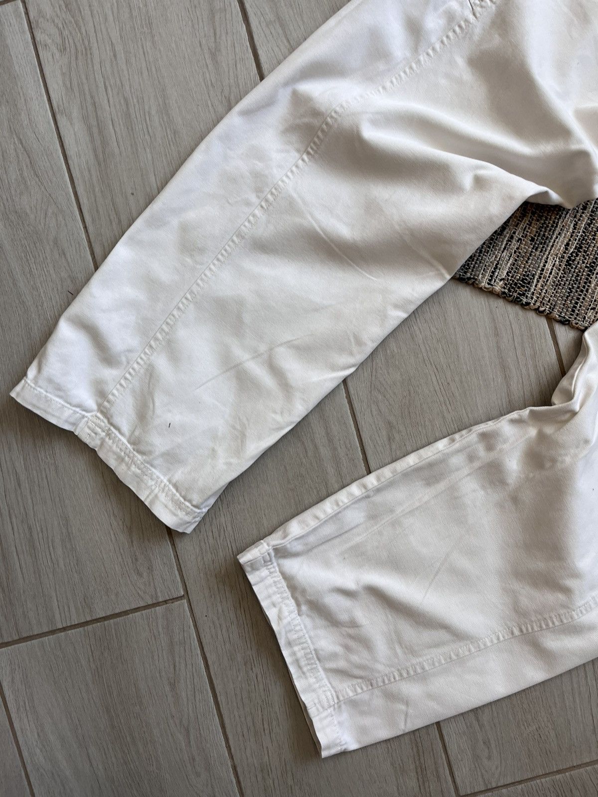 Reebok × Vintage Vintage Reebok cargo pants white sweatpants Size US 36 / EU 52 - 10 Thumbnail