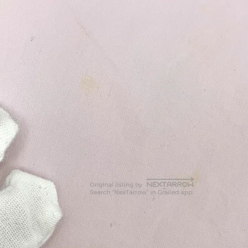 Hermes Hermes Light pink cotton V-neck long-sleeve tunic top Size XS / US 0-2 / IT 36-38 - 9 Thumbnail