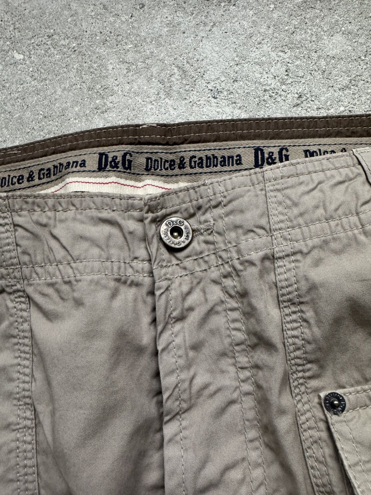 Dolce & Gabbana Archival Dolce&Gabbana Cargo Multipocket Pants Size US 30 / EU 46 - 9 Thumbnail