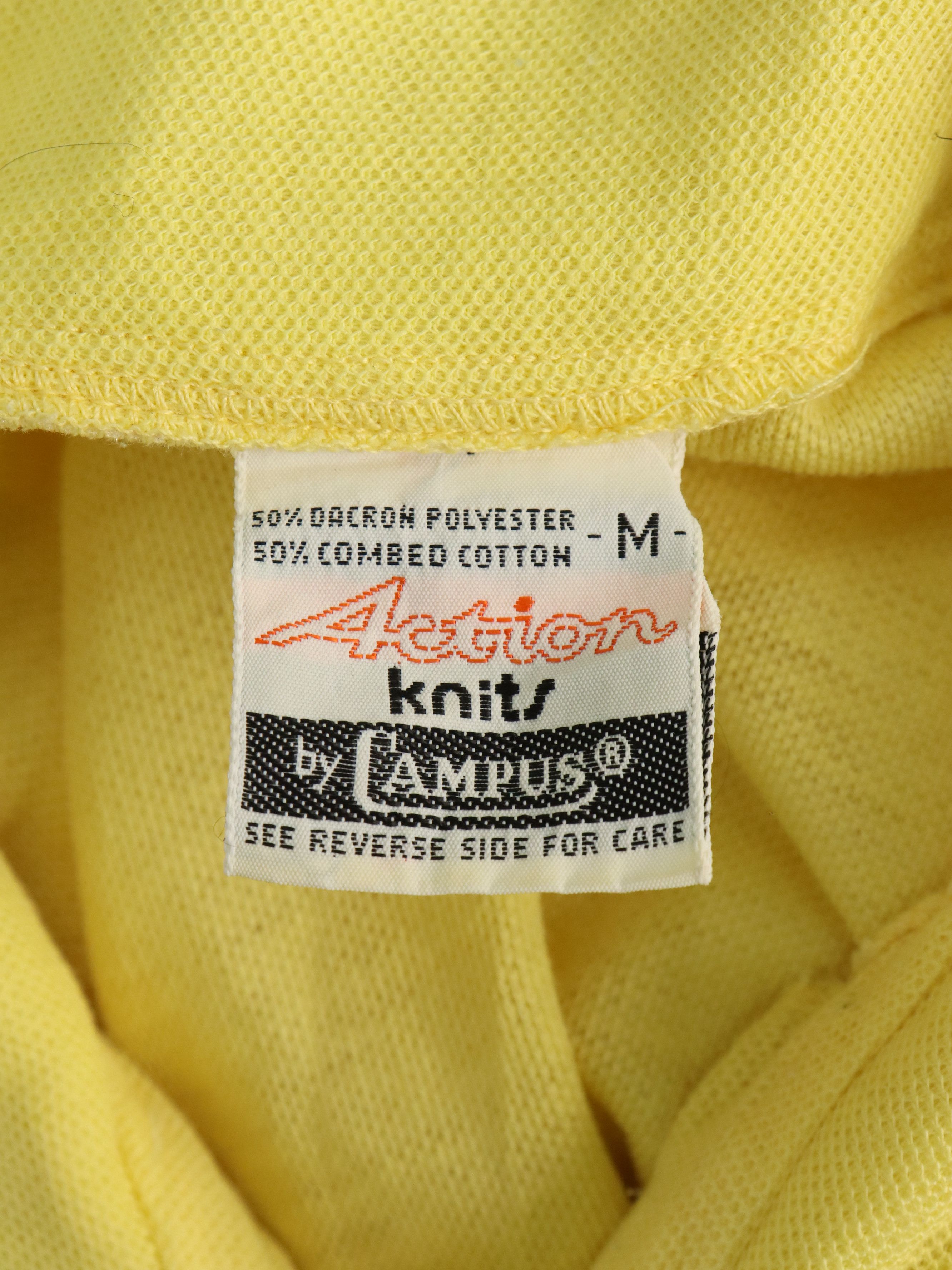 Vintage Vintage Action Knits By Campus Polo Shirt Made In USA Size US S / EU 44-46 / 1 - 8 Thumbnail