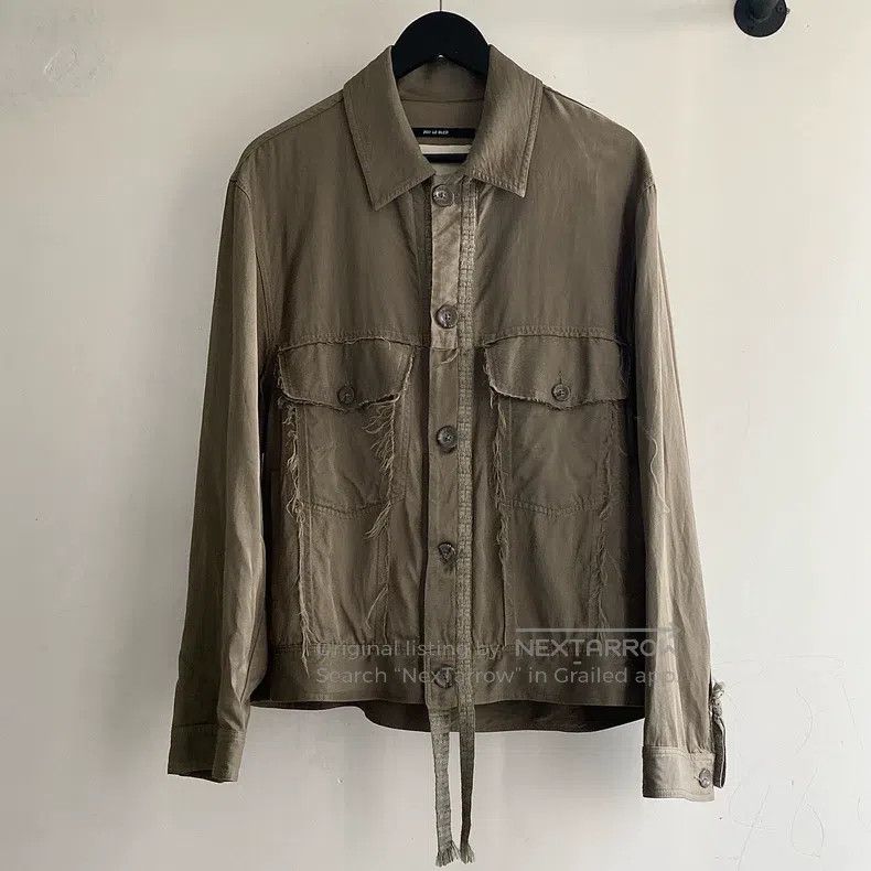 Song For The Mute Song For The Mute Distressed Fringe Ribbon Jacket Size US M / EU 48-50 / 2 - 1 Thumbnail