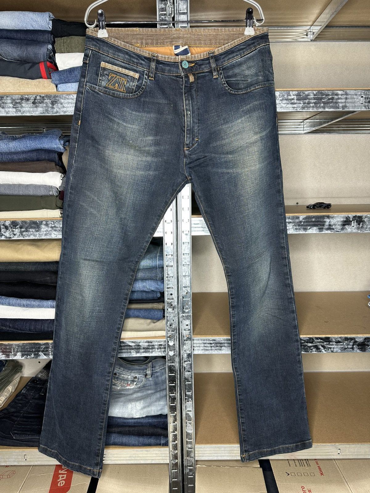 Zegna Sport Luxury Designer Jeans Denim Pants Size 33