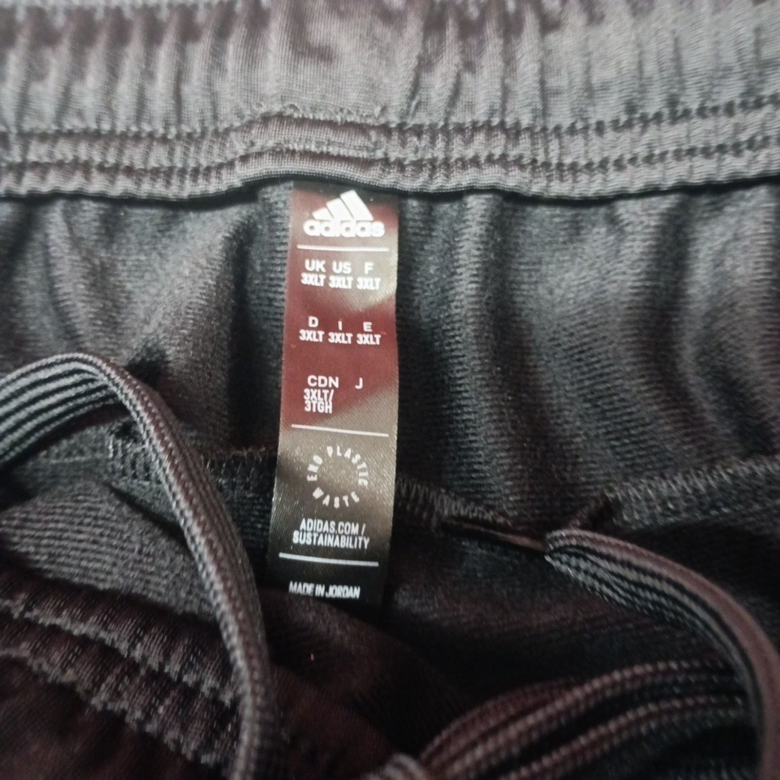 Adidas Adidas Track Pants Men's 3XLT Black Essential Warm Up Size US 42 / EU 58 - 6 Thumbnail
