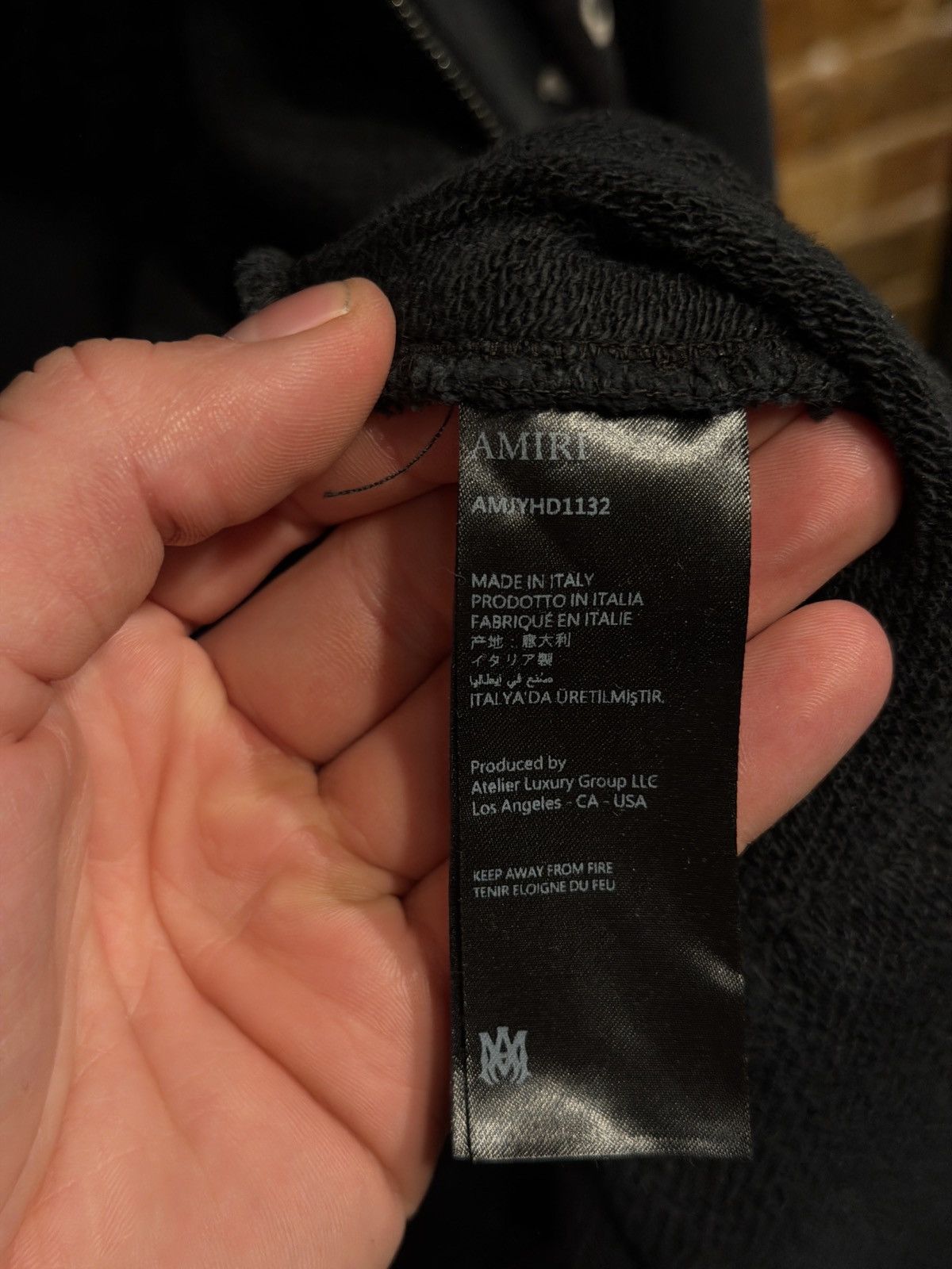 Amiri Amiri Hollywood Zip-Up Hoodie Size US M / EU 48-50 / 2 - 5 Thumbnail