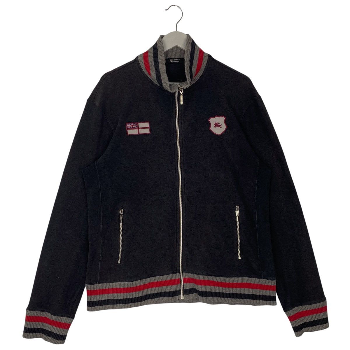 Vintage Vintage Burberrys London Full Zip Sweater Size M Size US M / EU 48-50 / 2 - 1 Thumbnail