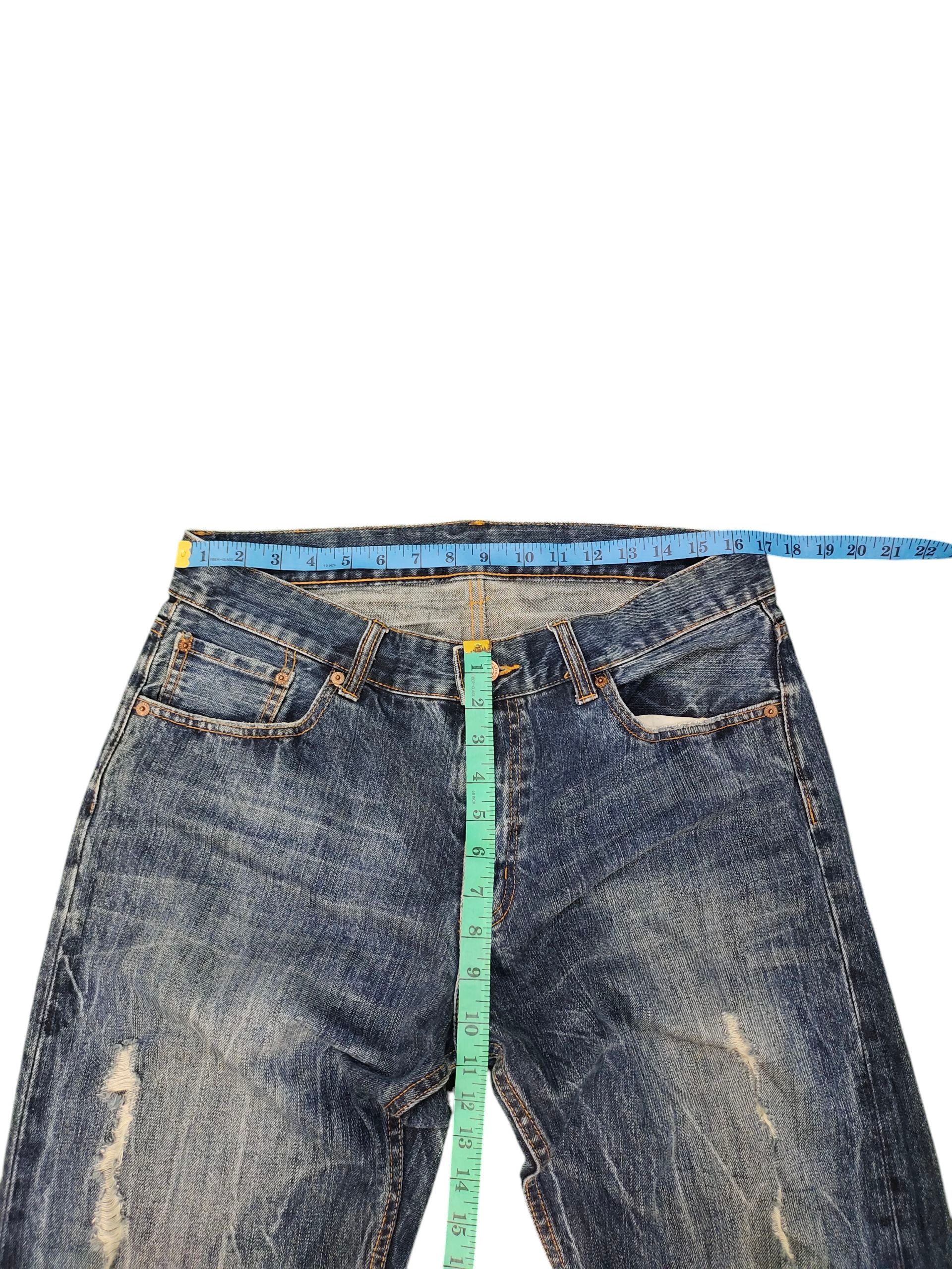 Kapital Vintage Japanese Brand Distress Denim Jeans Ppfm Undercover Size US 34 / EU 50 - 15 Thumbnail