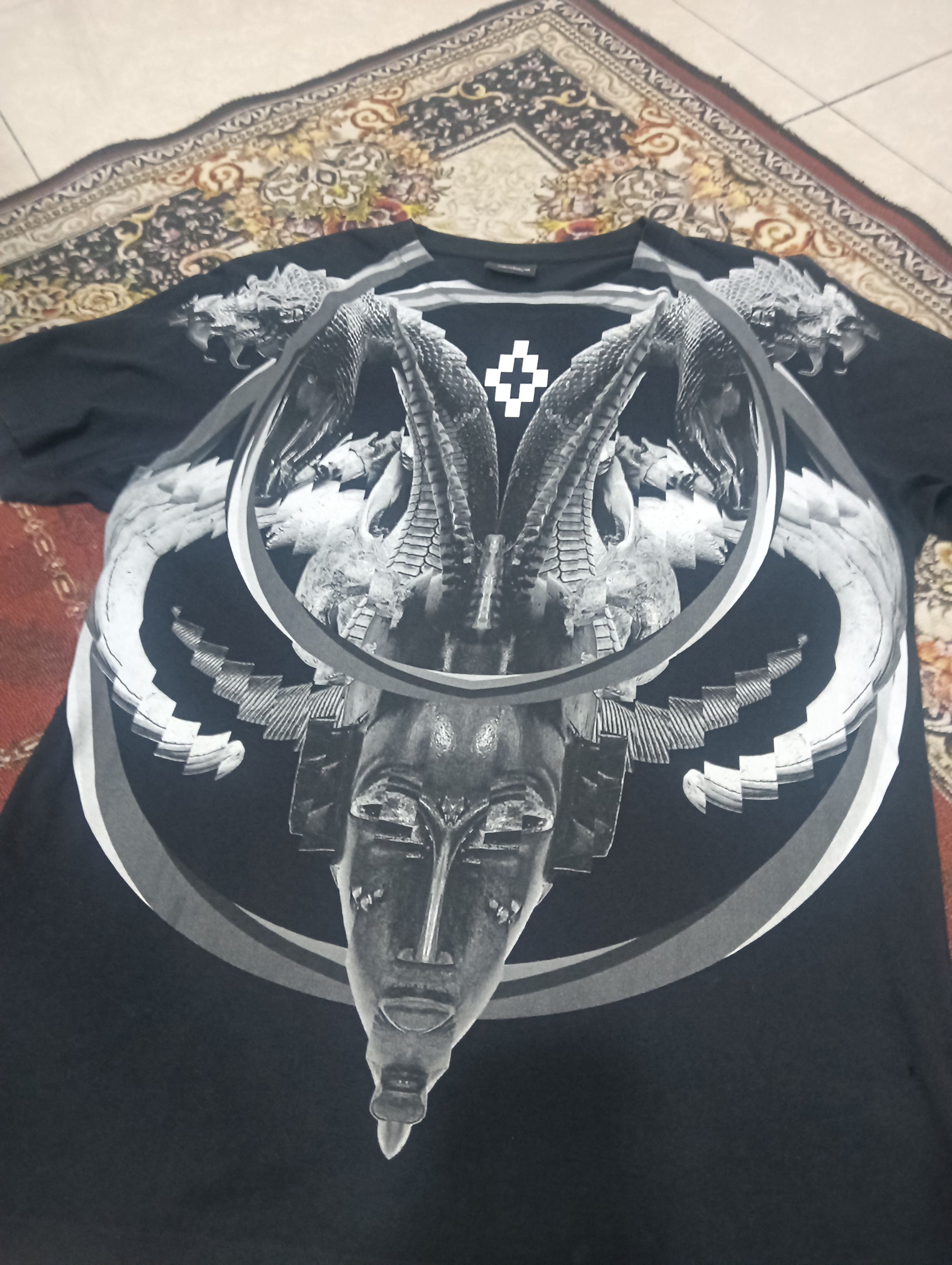 Marcelo Burlon Marcelo Burlon Aurora T-shirt Size US XXS / EU 40 - 2 Thumbnail
