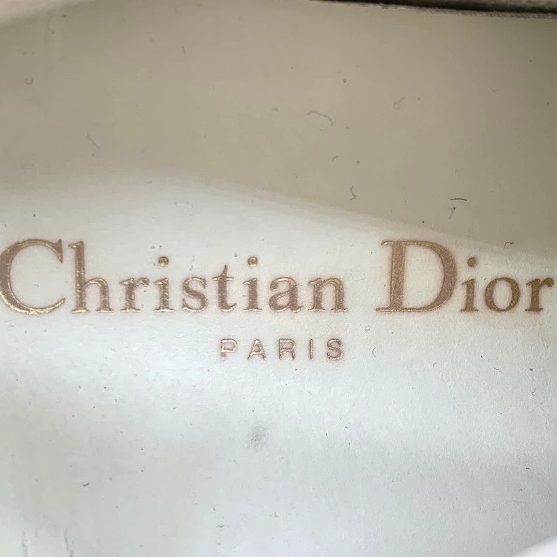 Dior Dior White logo letter embroidery round toe lacing thick-s Size US 7.5 / IT 37.5 - 8 Thumbnail
