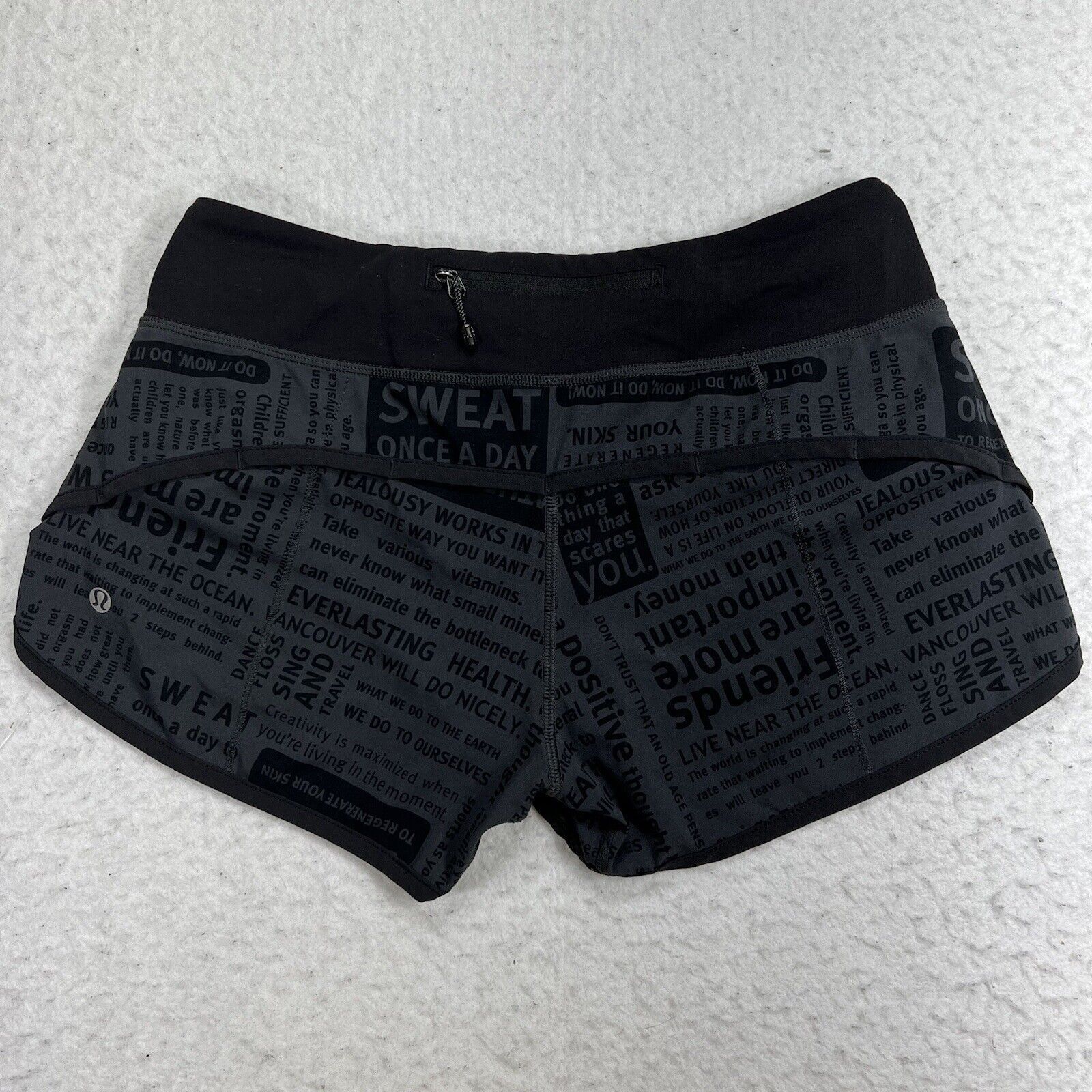 Lululemon LuluLemon Manifesto Run Speed Classic Athletic Shorts Size 27" / US 4 / IT 40 - 3 Thumbnail