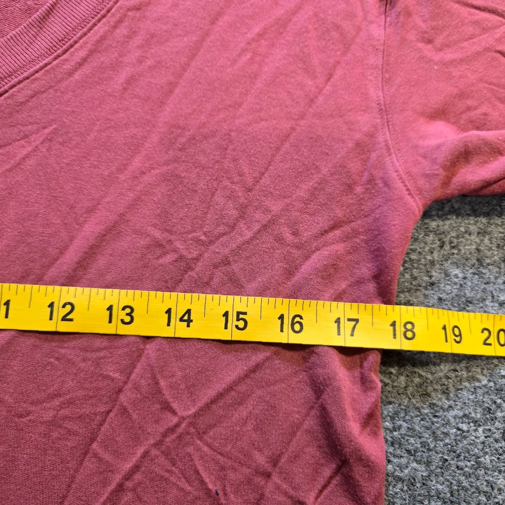 Athleta Athleta Top Womens Medium Pink V-Neck Long Sleeve Stretch Casual Shirt Size M / US 6-8 / IT 42-44 - 5 Thumbnail