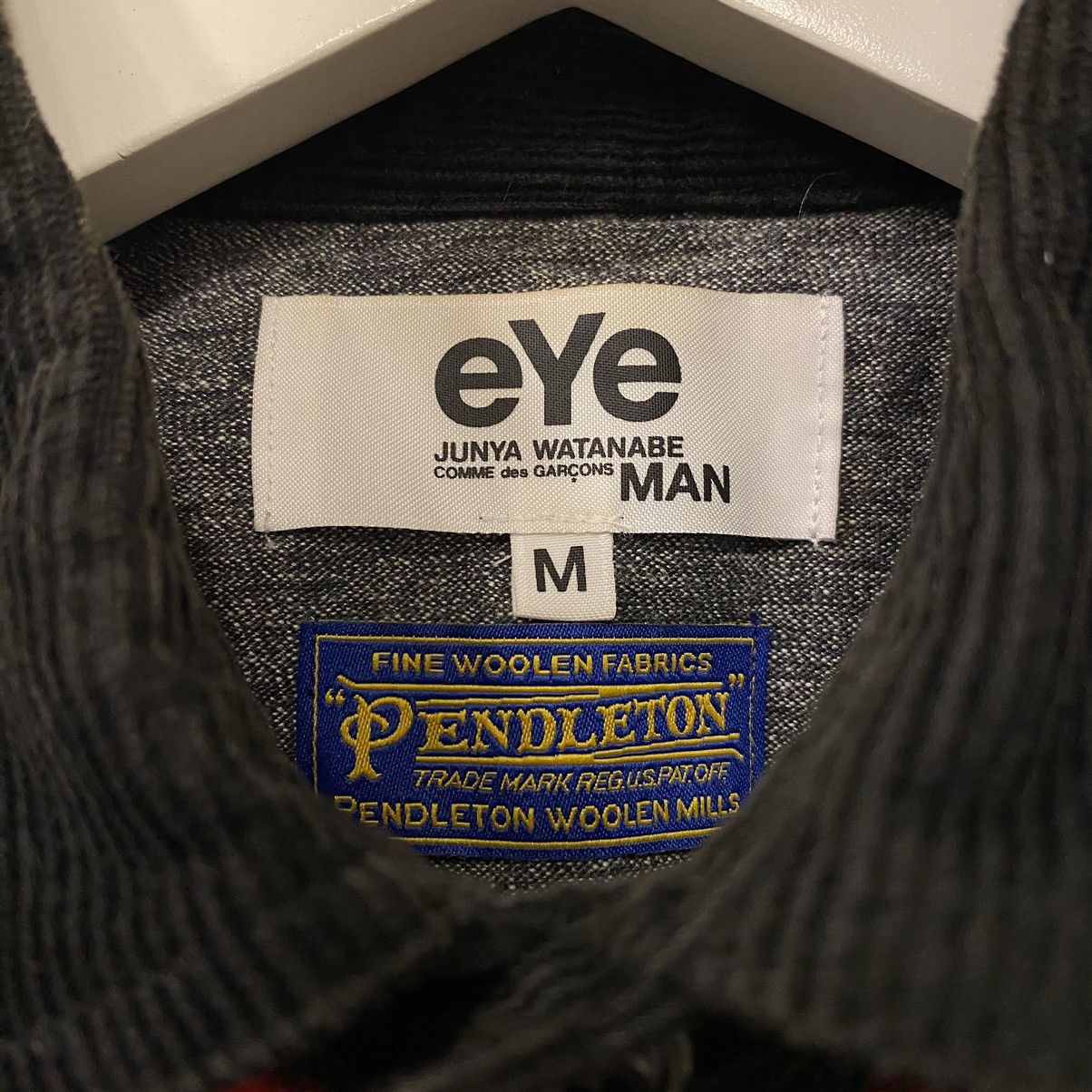 Junya Watanabe Junya Watanabe Eye CDG Man x Pendleton Wool Patchwork Shirt Size US M / EU 48-50 / 2 - 6 Thumbnail