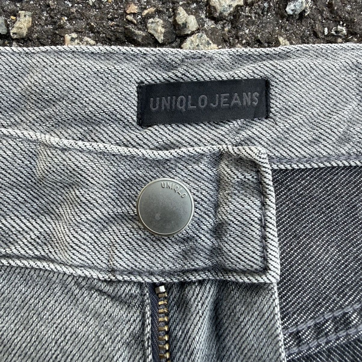 Japanese Brand Vintage Japanese Brand Flare Faded Black Denim Jean Pants Size US 31 - 8 Thumbnail