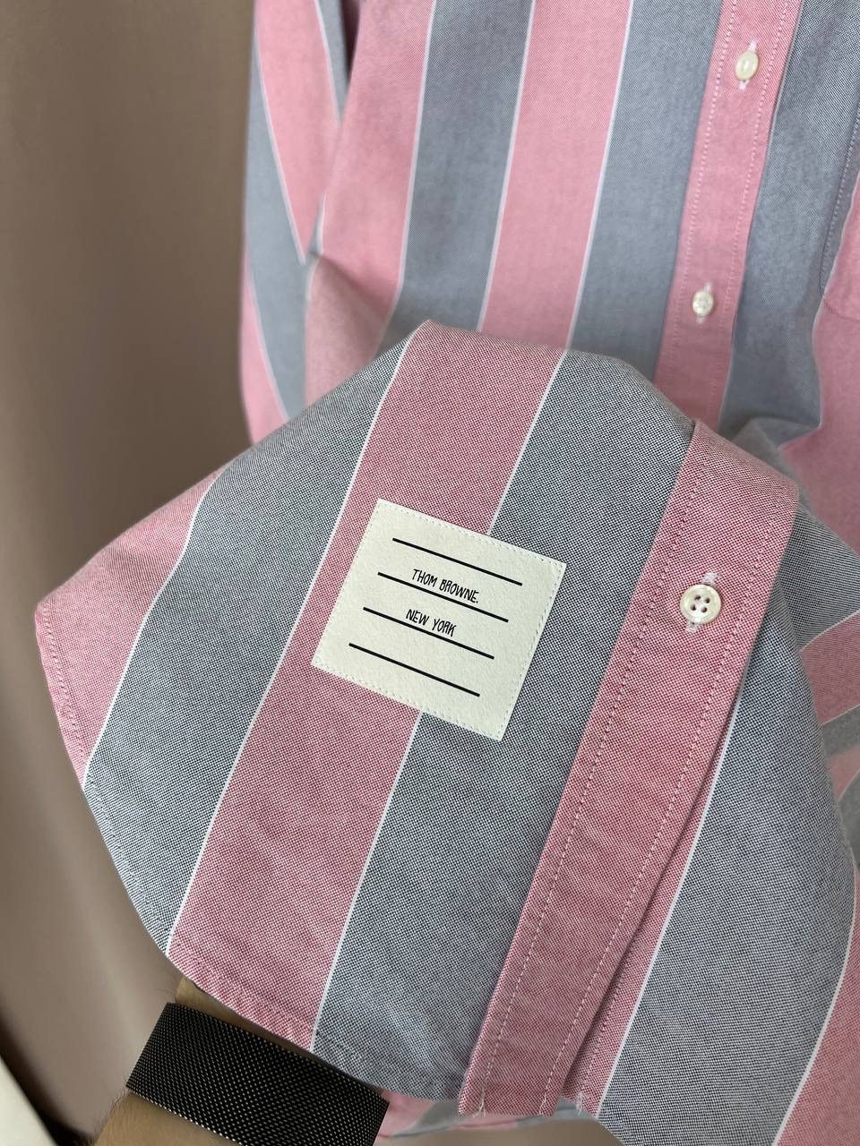 Thom Browne Thom Browne Button Shirt Womens Size 42 Long Sleeve Striped Size M / US 6-8 / IT 42-44 - 11 Thumbnail